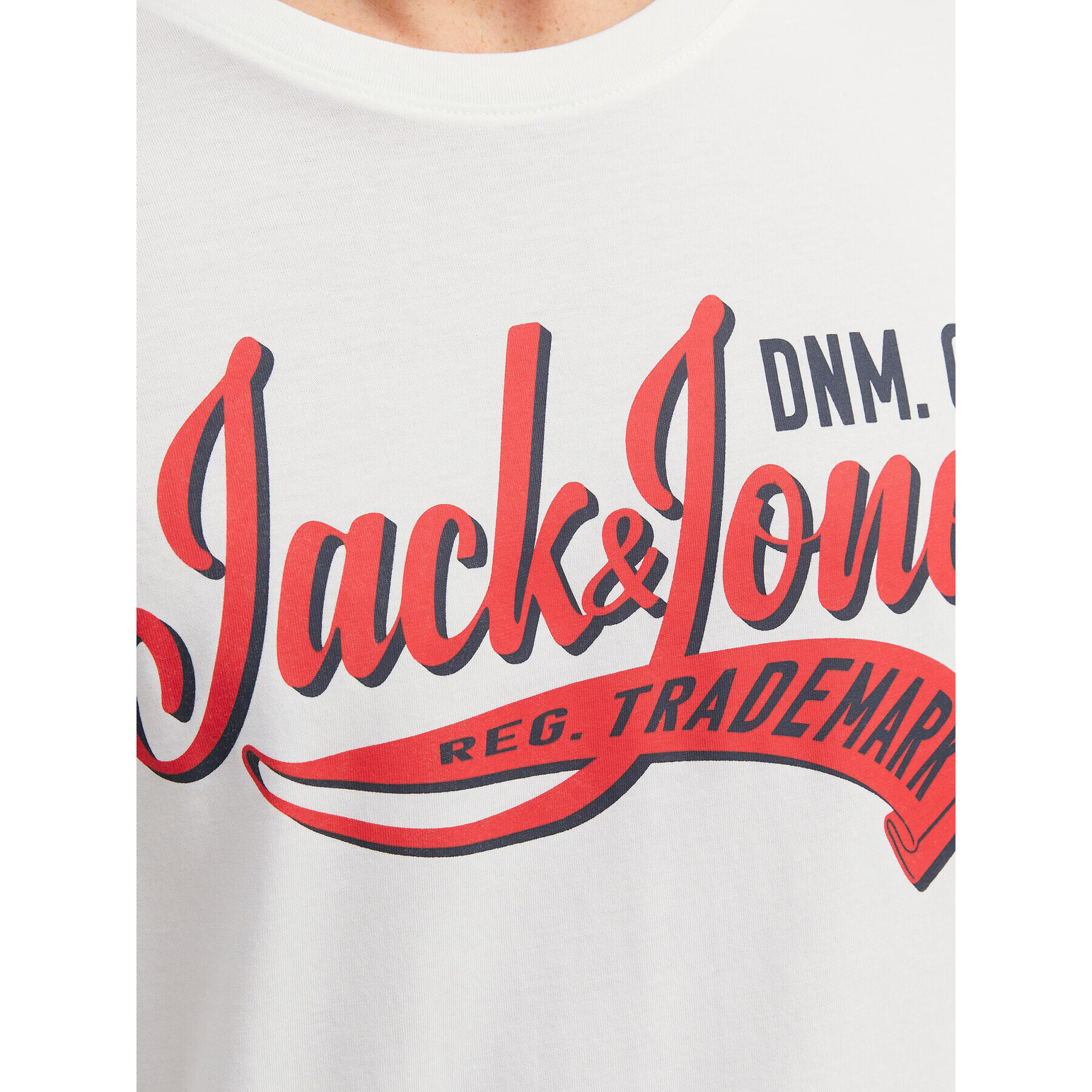 Jack&Jones S dlouhým rukávem 12236061 Bílá Standard Fit - Pepit.cz