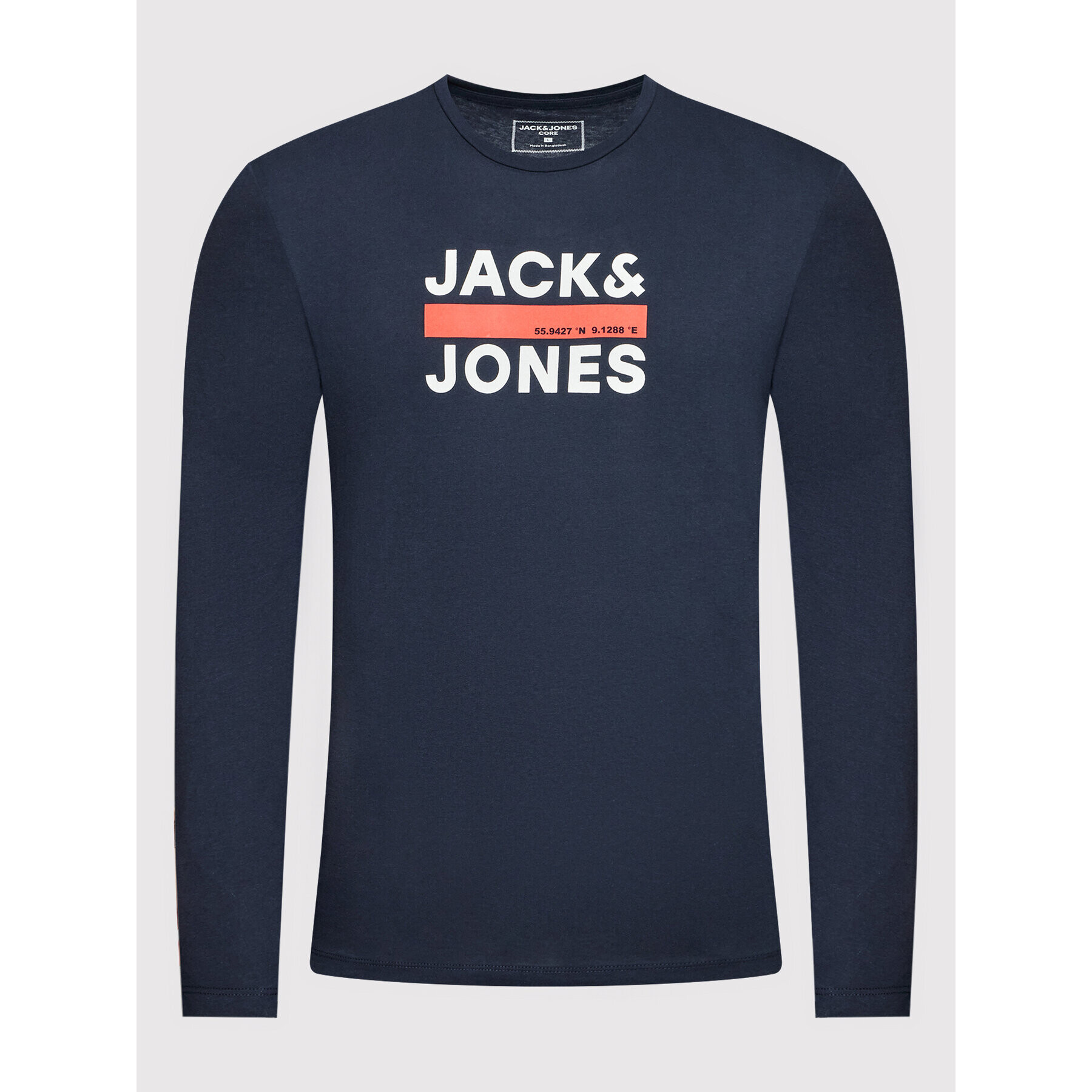 Jack&Jones S dlouhým rukávem Dan 12213768 Tmavomodrá Relaxed Fit - Pepit.cz