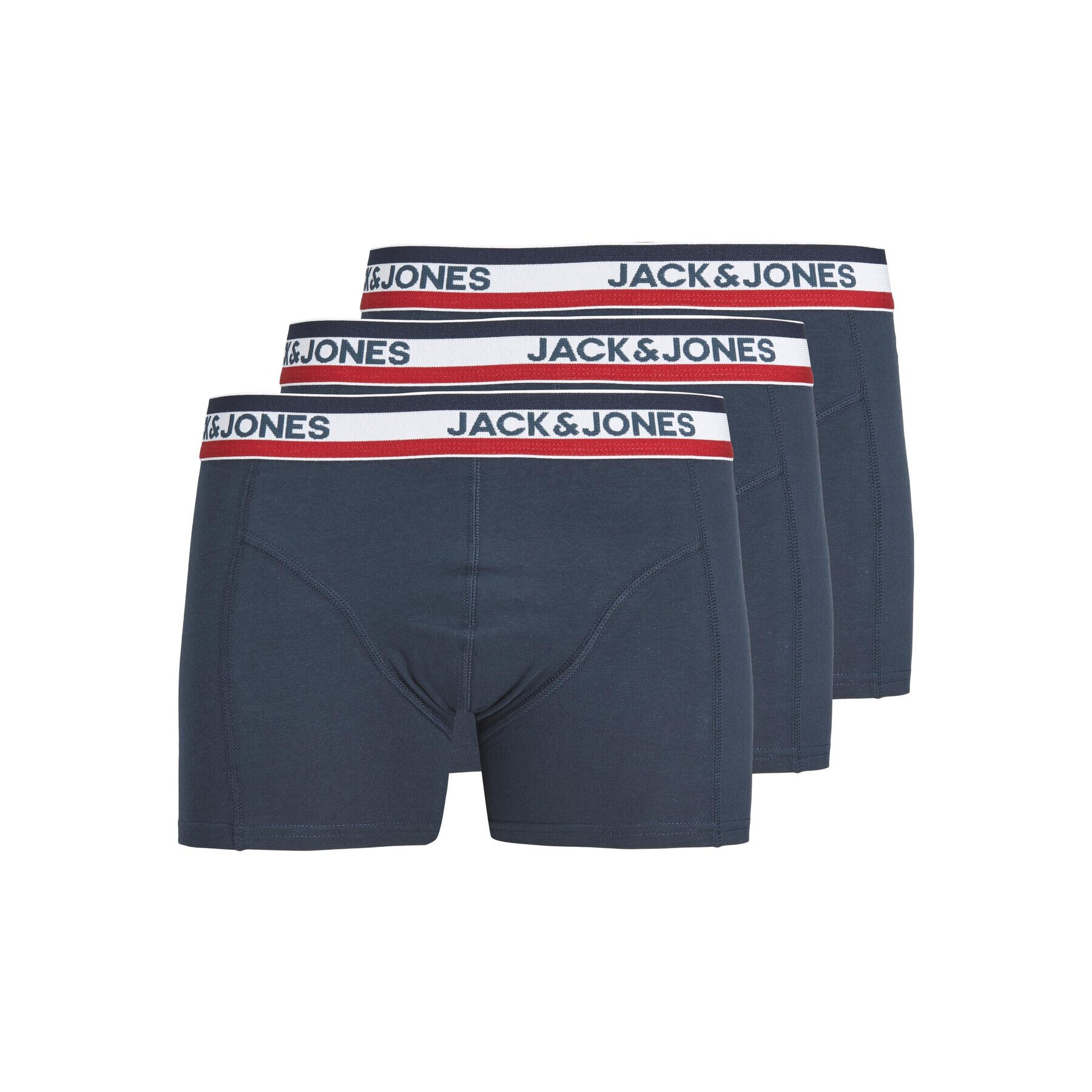 Jack&Jones Sada 3 kusů boxerek Tape 12230639 Tmavomodrá - Pepit.cz