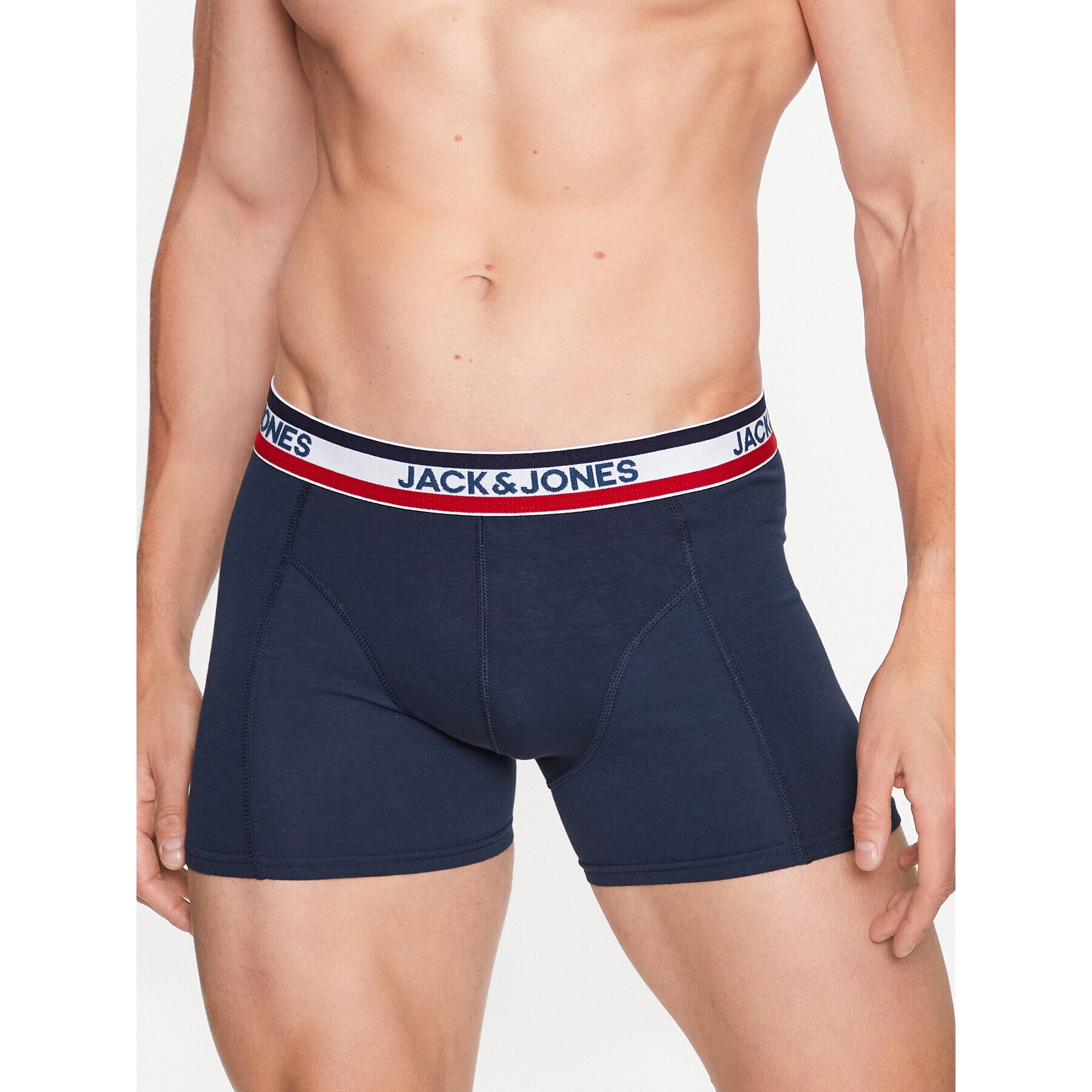 Jack&Jones Sada 3 kusů boxerek Tape 12230639 Tmavomodrá - Pepit.cz