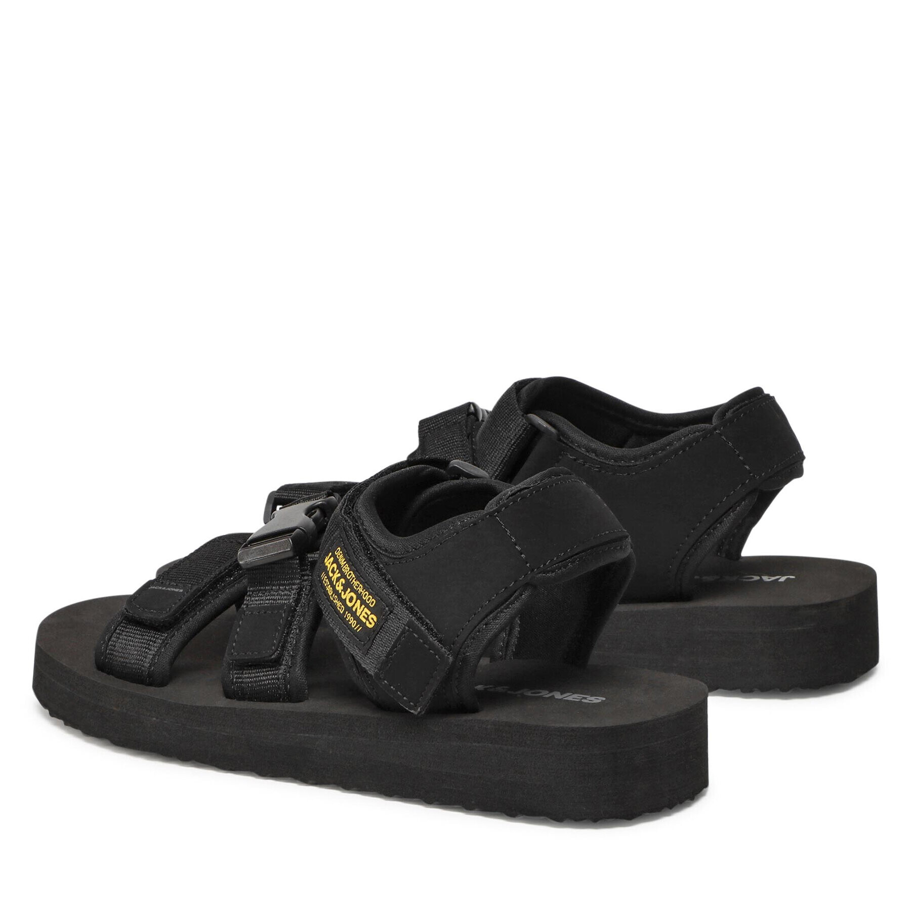 Jack&Jones Sandály Jfwjack Sandal 2.0 12203989 Černá - Pepit.cz