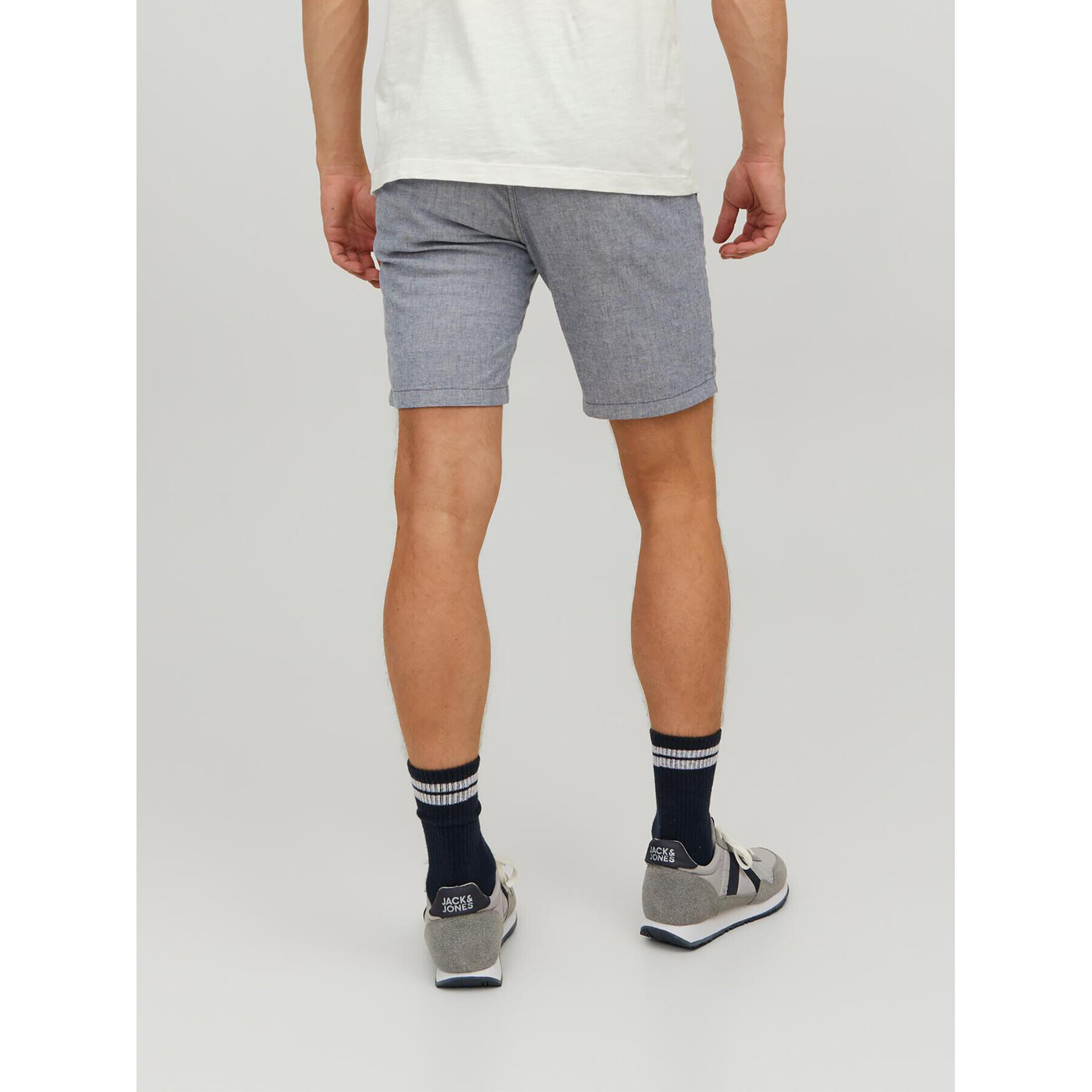 Jack&Jones Šortky z materiálu Dave 12229629 Modrá Regular Fit - Pepit.cz