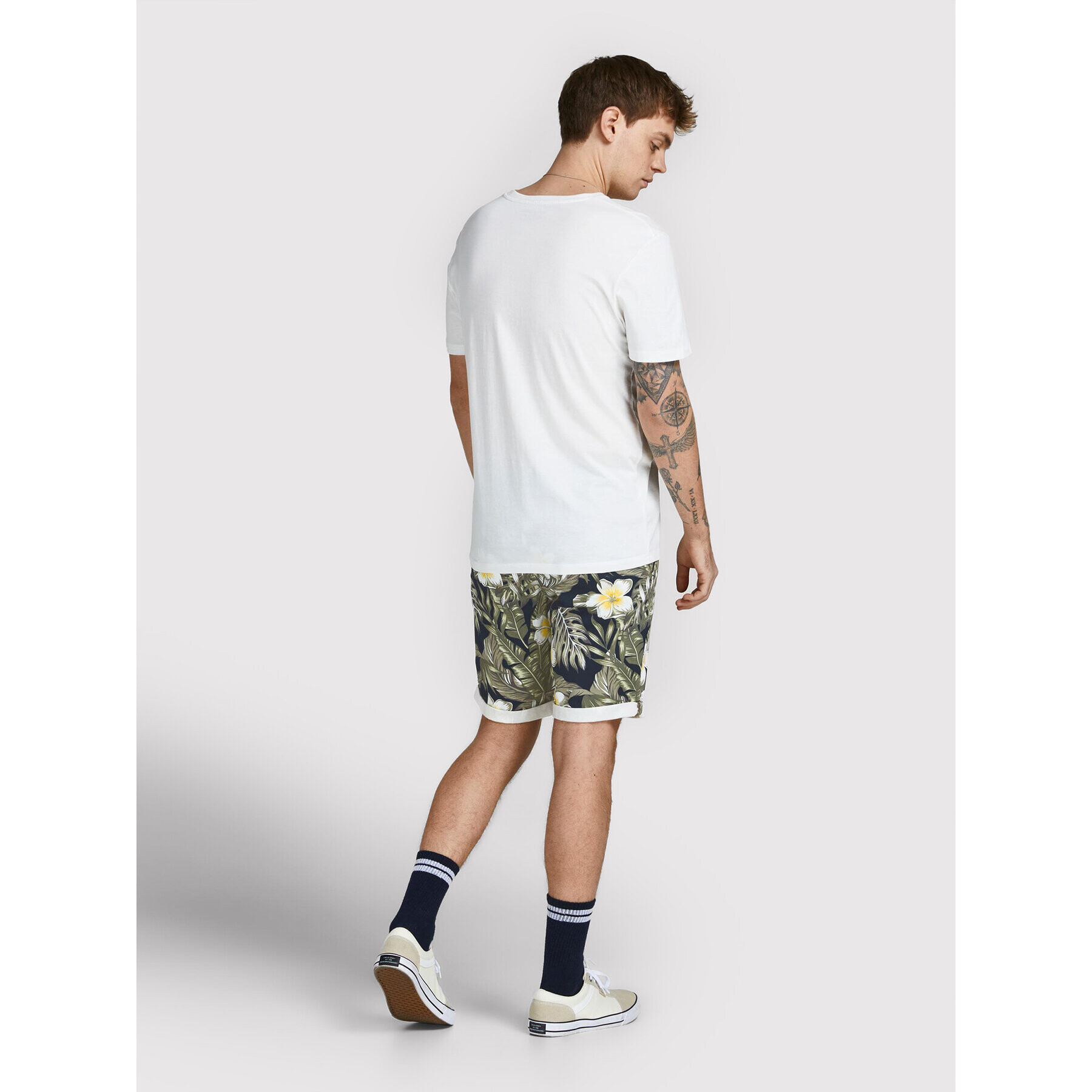 Jack&Jones Šortky z materiálu Bowie 12204211 Tmavomodrá Regular Fit - Pepit.cz