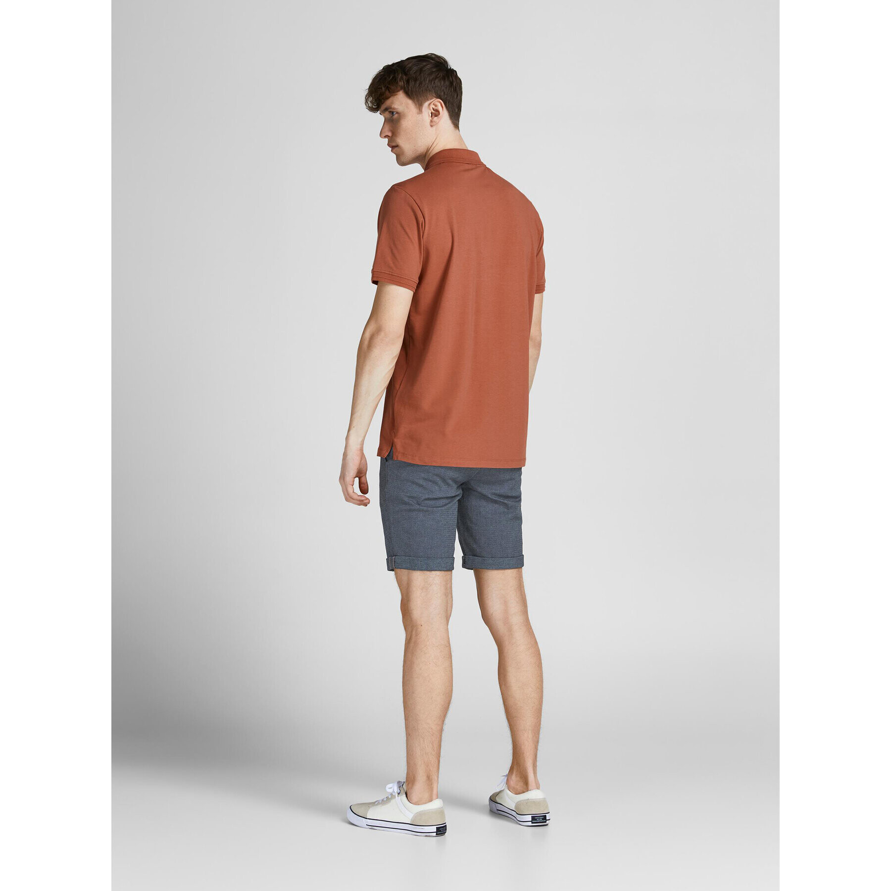 Jack&Jones Šortky z materiálu Fury 12206889 Modrá Regular Fit - Pepit.cz