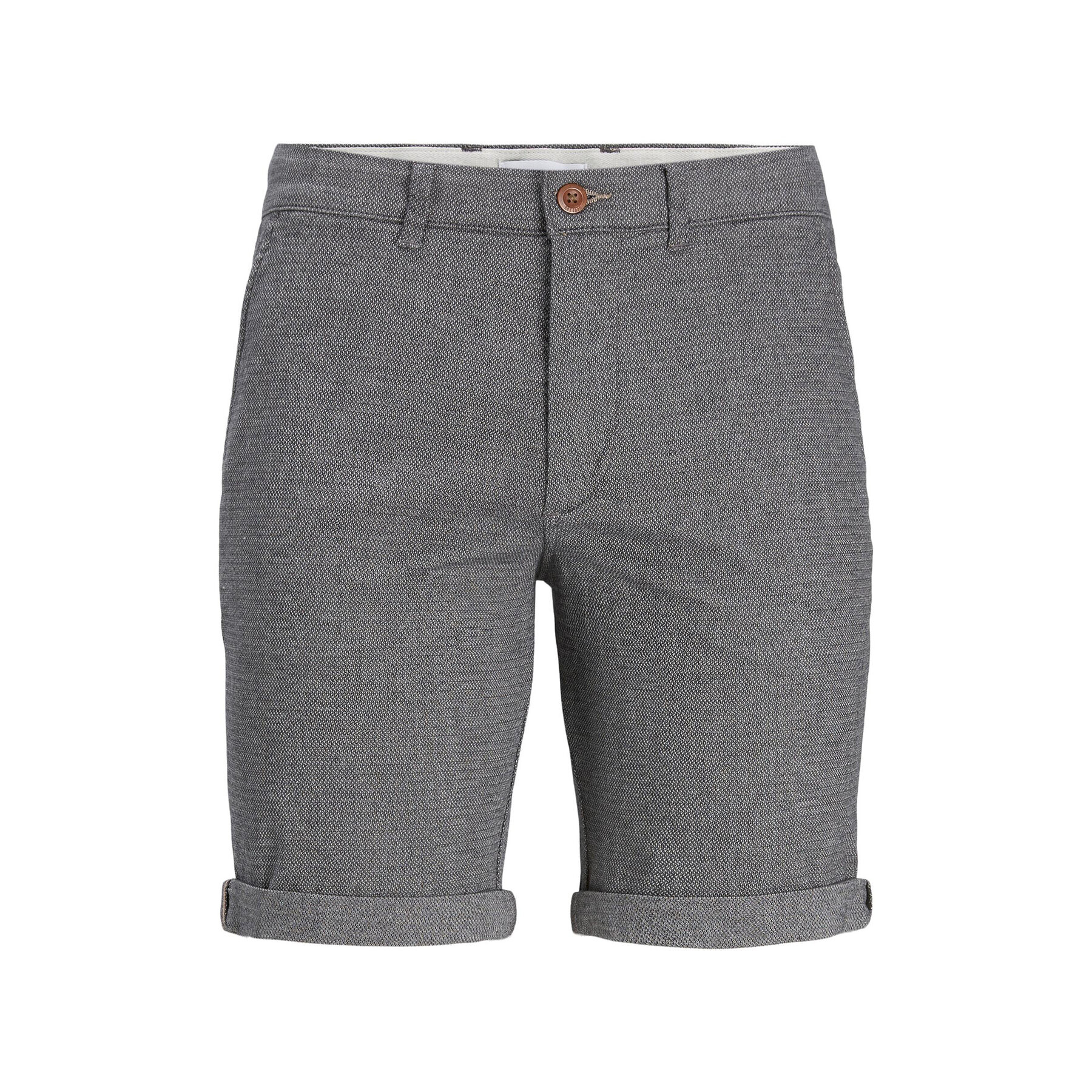 Jack&Jones Šortky z materiálu Fury 12206889 Šedá Regular Fit - Pepit.cz