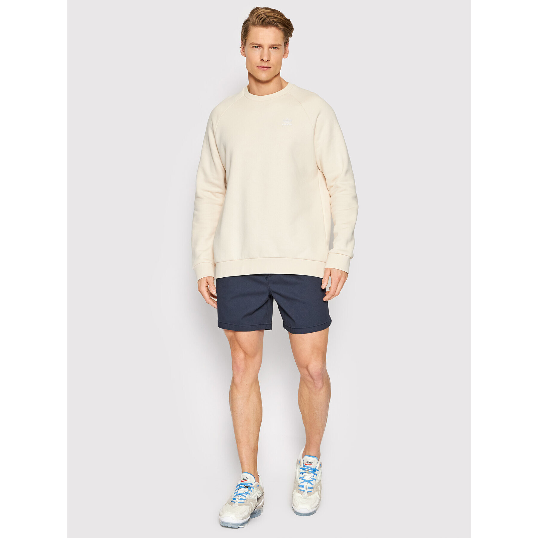 Jack&Jones Šortky z materiálu Jeff 12187488 Tmavomodrá Regular Fit - Pepit.cz