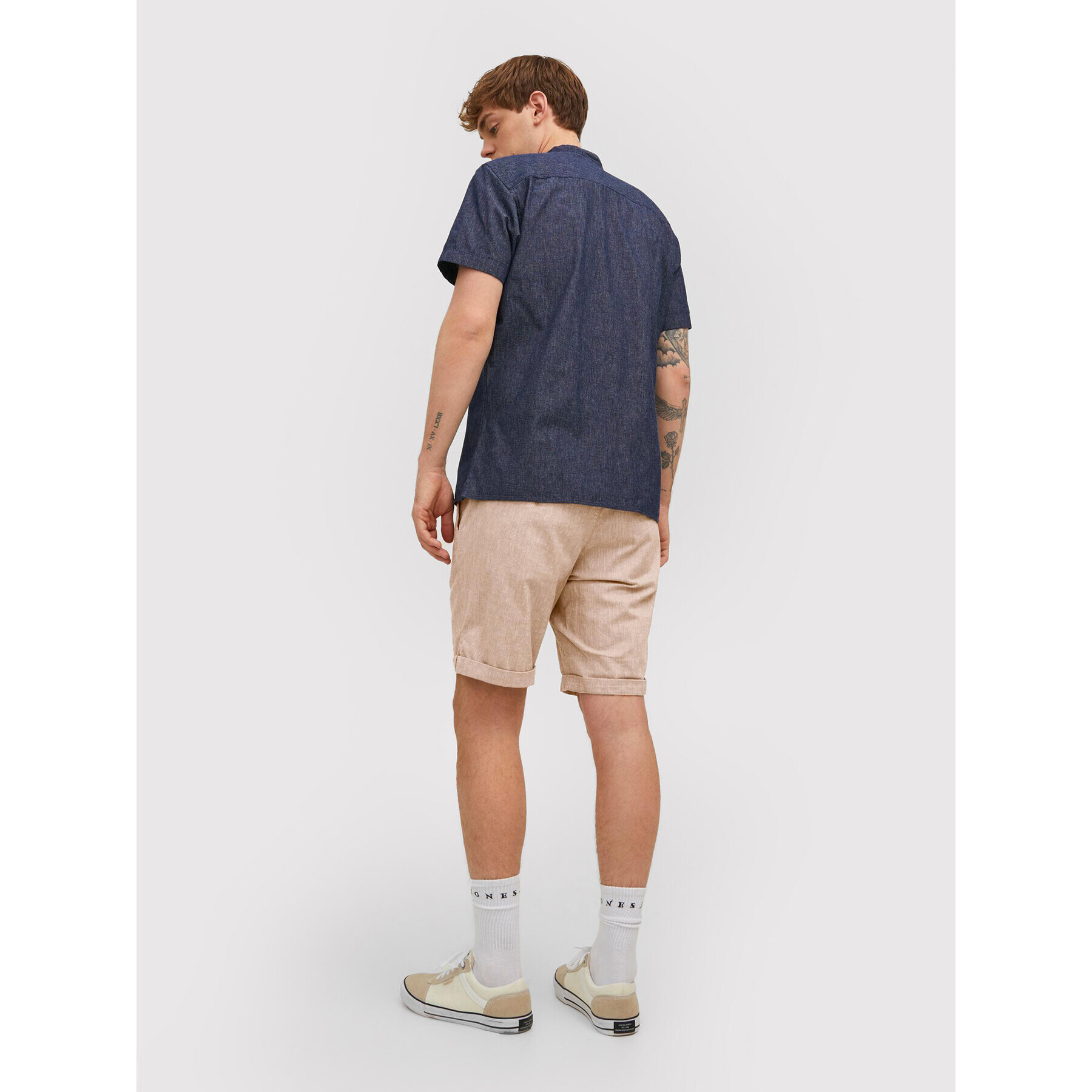 Jack&Jones Šortky z materiálu Sky 12210139 Béžová Regular Fit - Pepit.cz