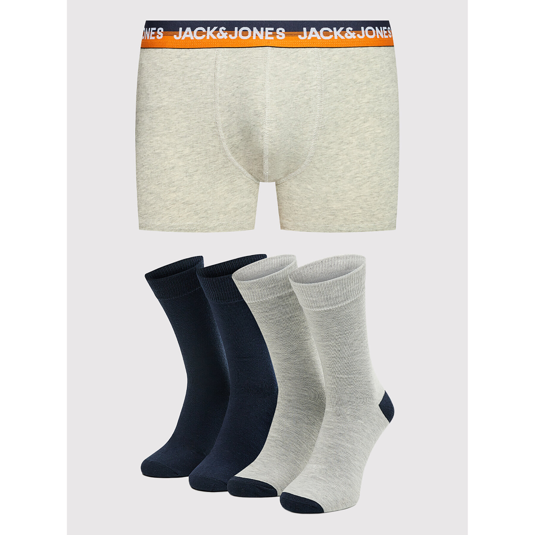 Jack&Jones Souprava spodního prádla Clifford 12210745 Šedá - Pepit.cz