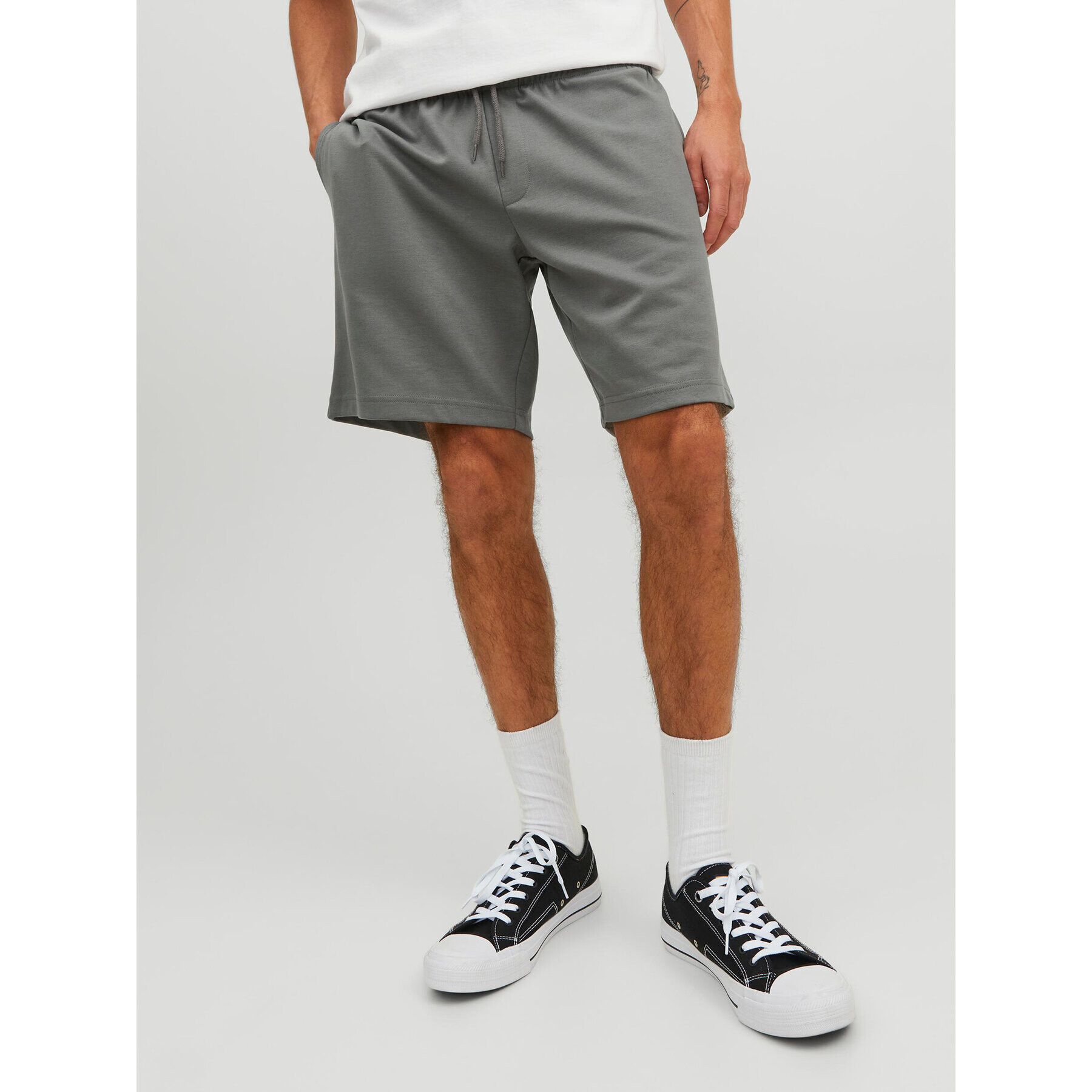 Jack&Jones Sportovní kraťasy 12224021 Šedá Slim Fit - Pepit.cz