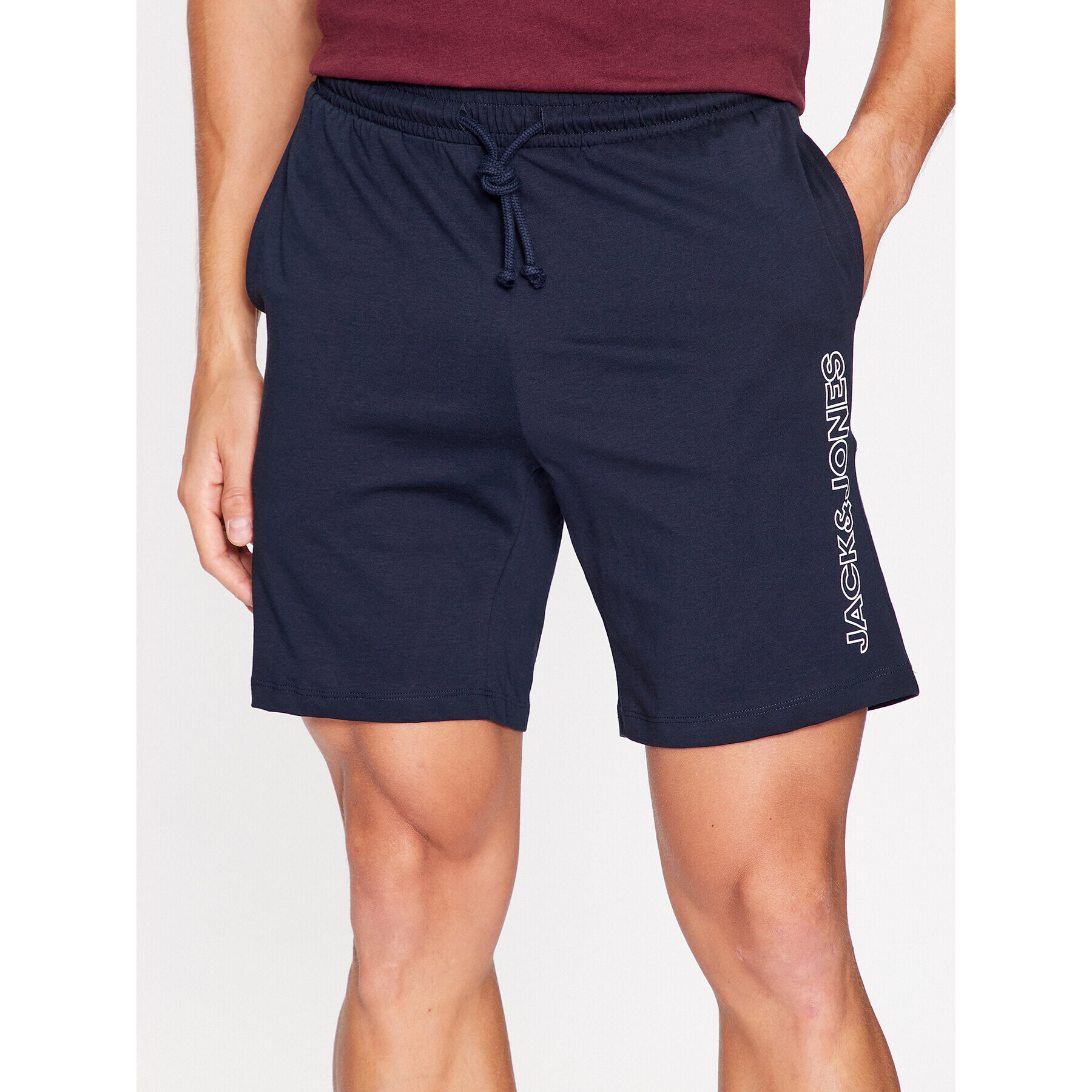 Jack&Jones Sportovní kraťasy 12237732 Tmavomodrá Regular Fit - Pepit.cz