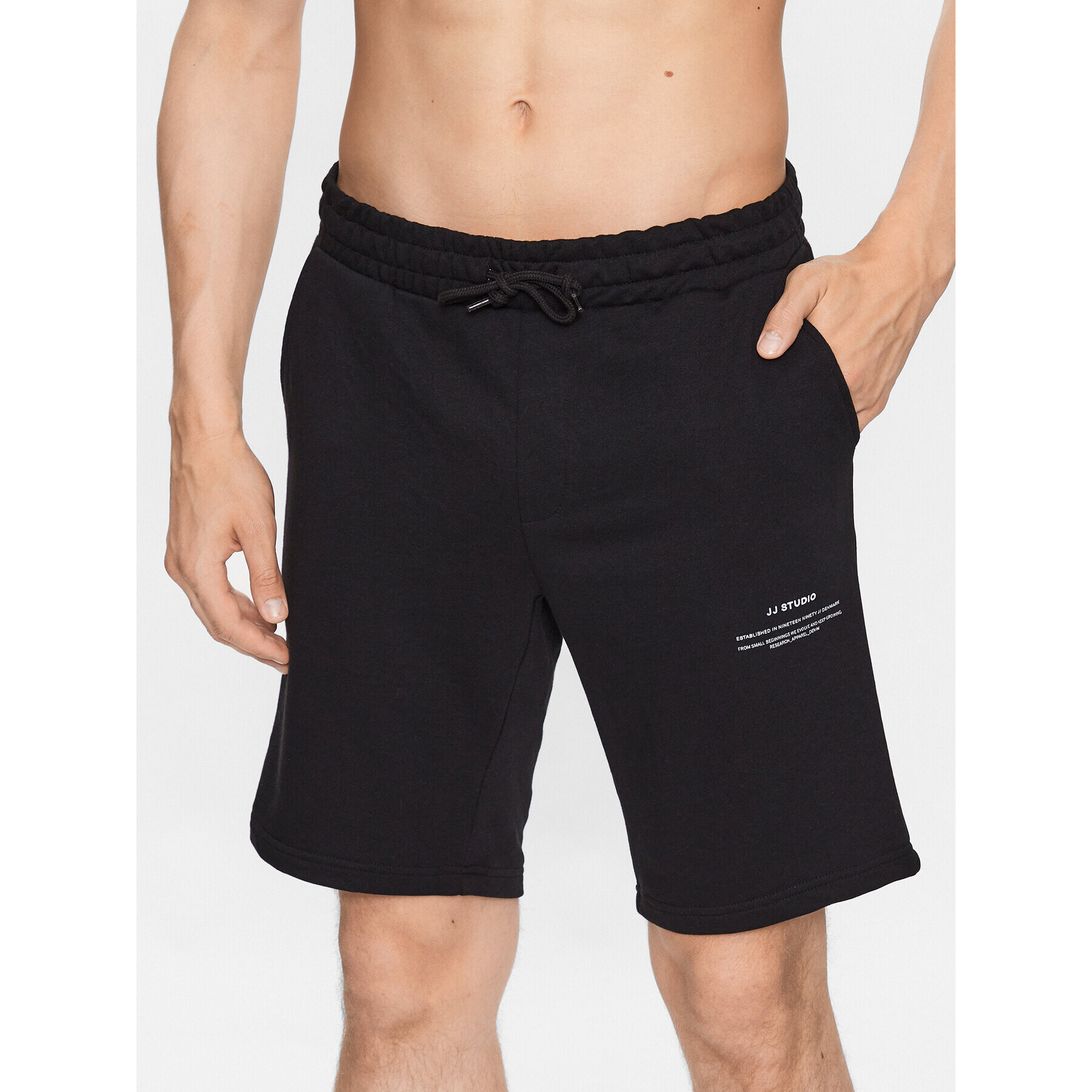 Jack&Jones Sportovní kraťasy Felix 12225113 Černá Regular Fit - Pepit.cz