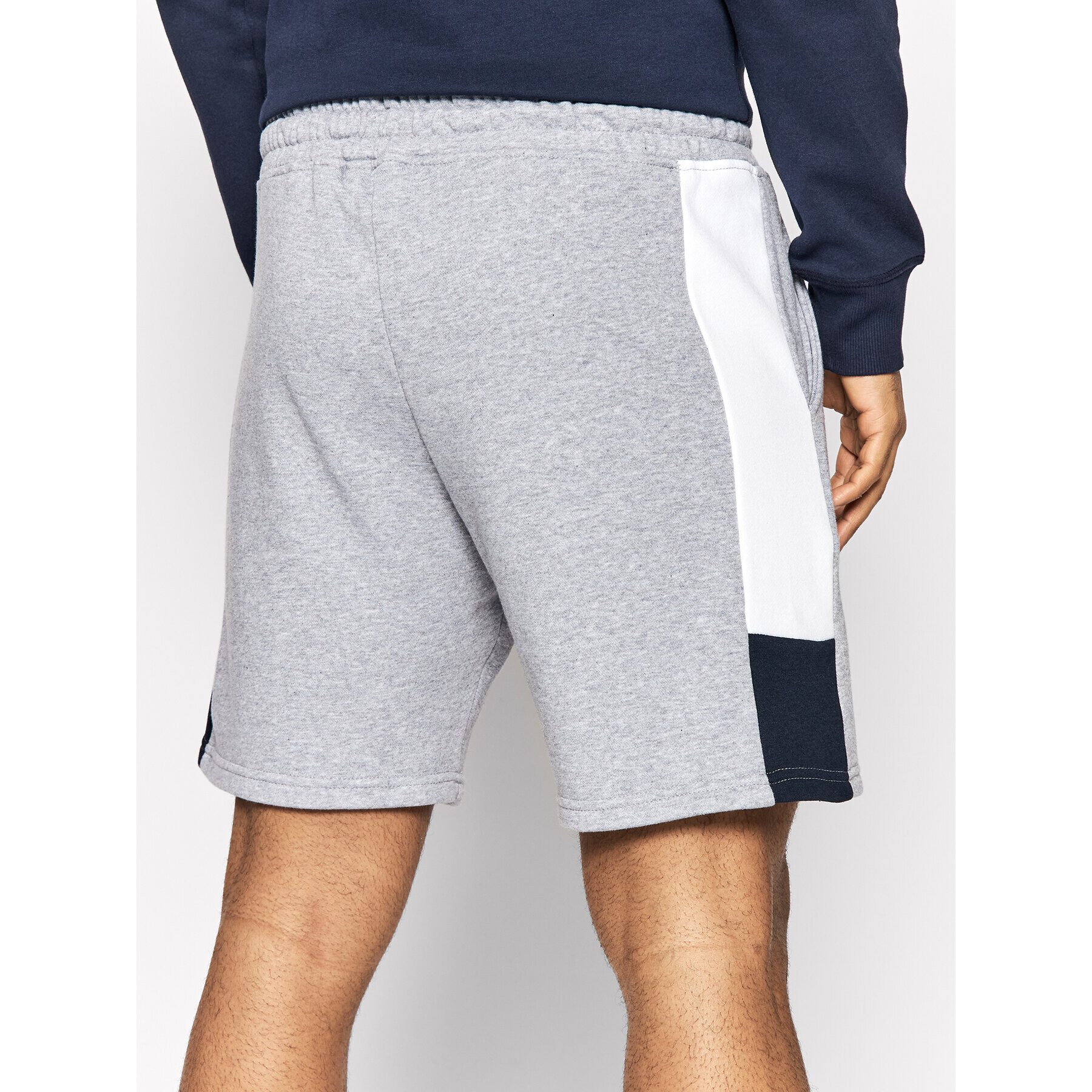 Jack&Jones Sportovní kraťasy Logo Blocking 12198008 Šedá Regular Fit - Pepit.cz