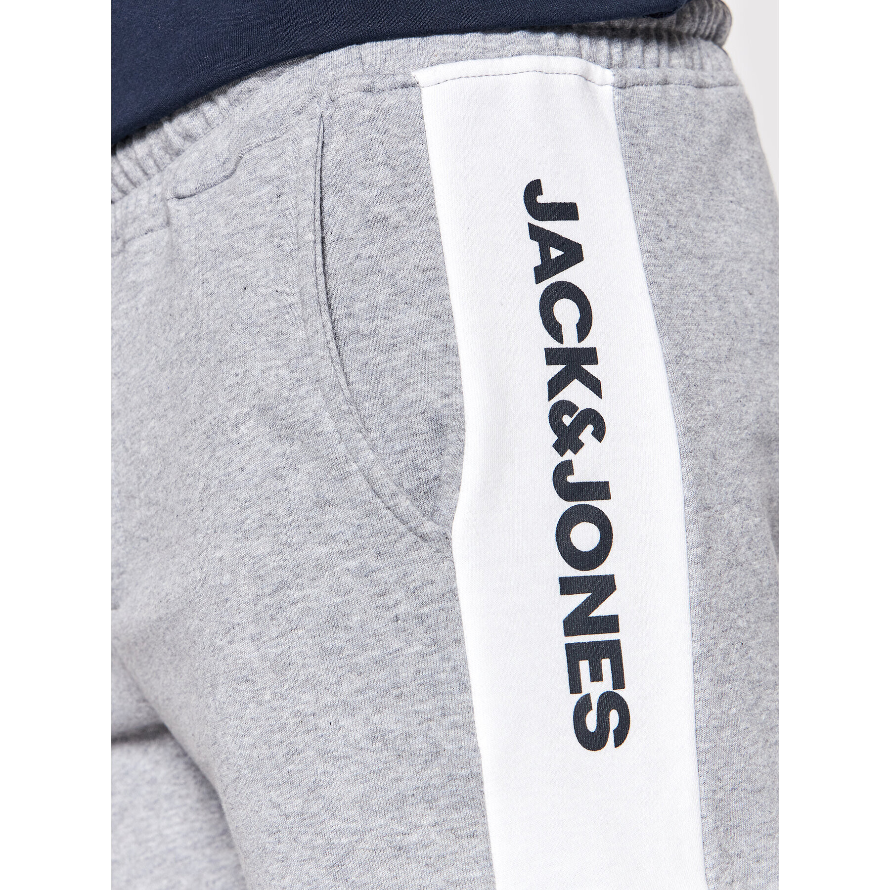 Jack&Jones Sportovní kraťasy Logo Blocking 12198008 Šedá Regular Fit - Pepit.cz