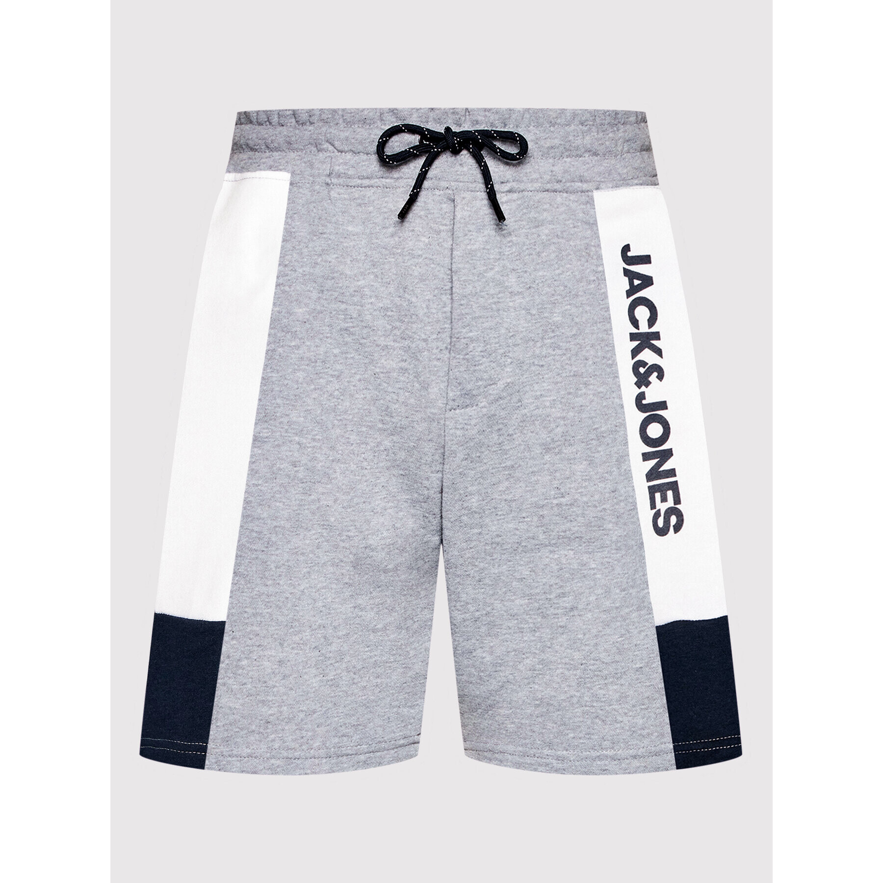 Jack&Jones Sportovní kraťasy Logo Blocking 12198008 Šedá Regular Fit - Pepit.cz