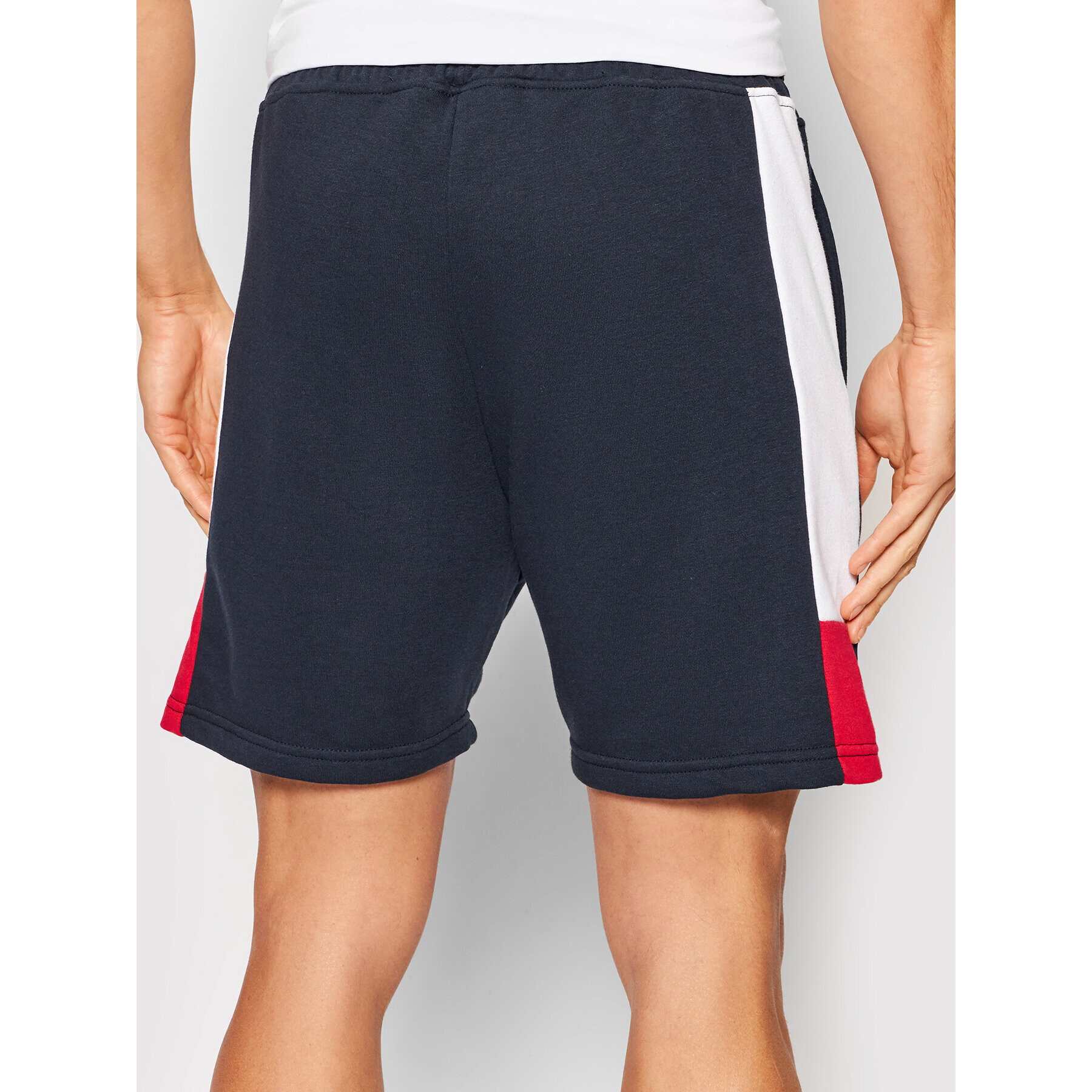 Jack&Jones Sportovní kraťasy Logo Blocking 12198008 Tmavomodrá Regular Fit - Pepit.cz