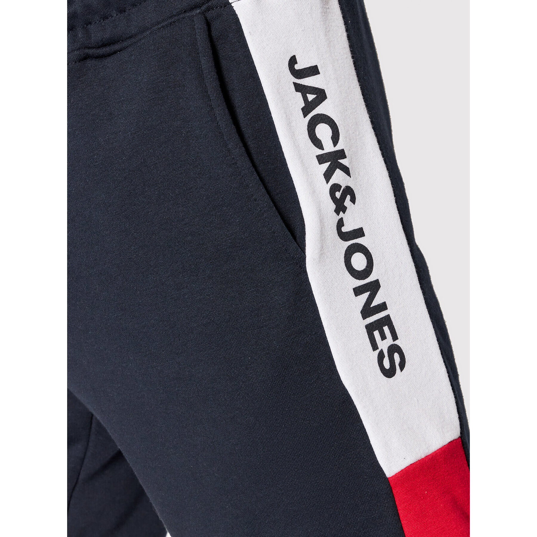 Jack&Jones Sportovní kraťasy Logo Blocking 12198008 Tmavomodrá Regular Fit - Pepit.cz