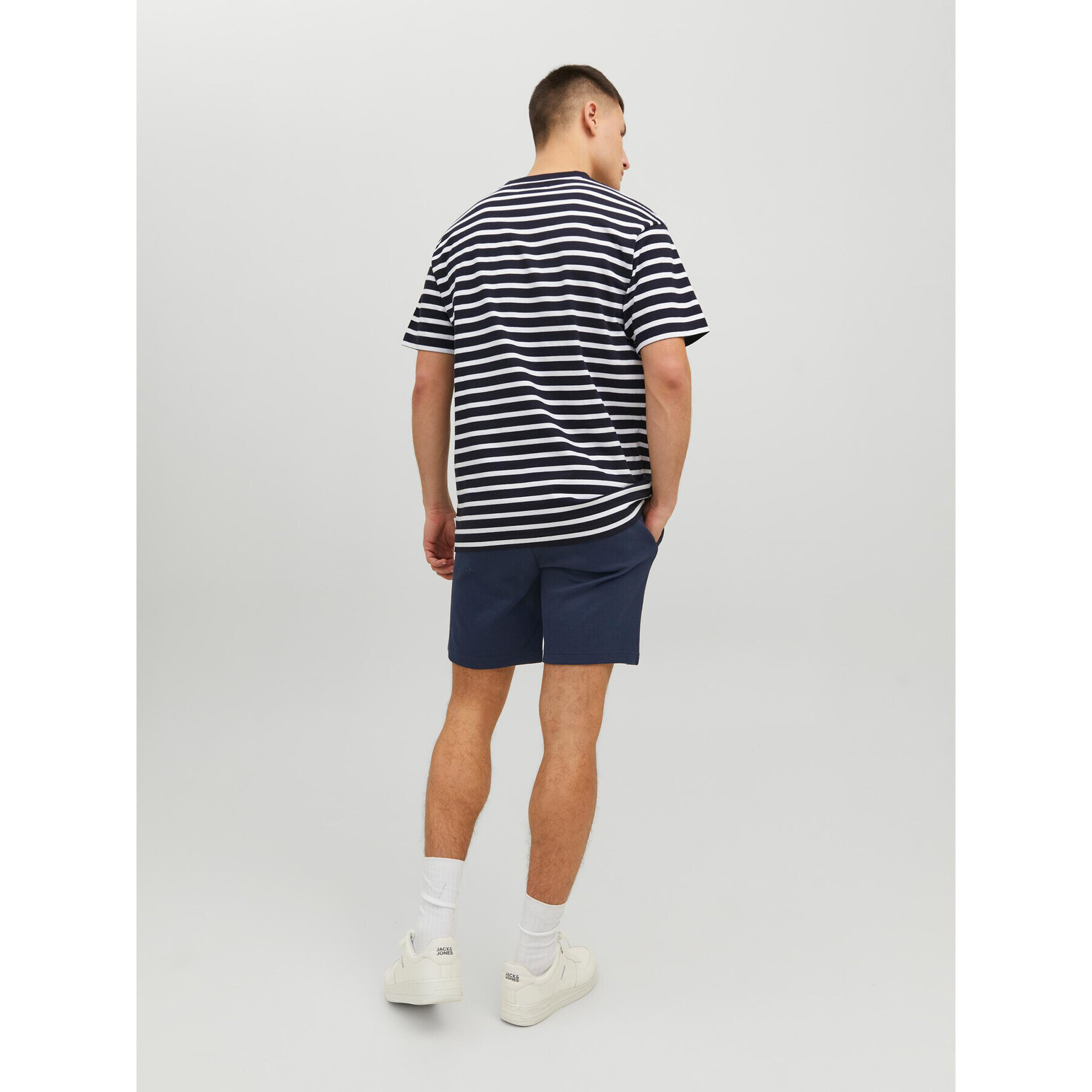 Jack&Jones Sportovní kraťasy New Basic 12224021 Tmavomodrá Regular Fit - Pepit.cz