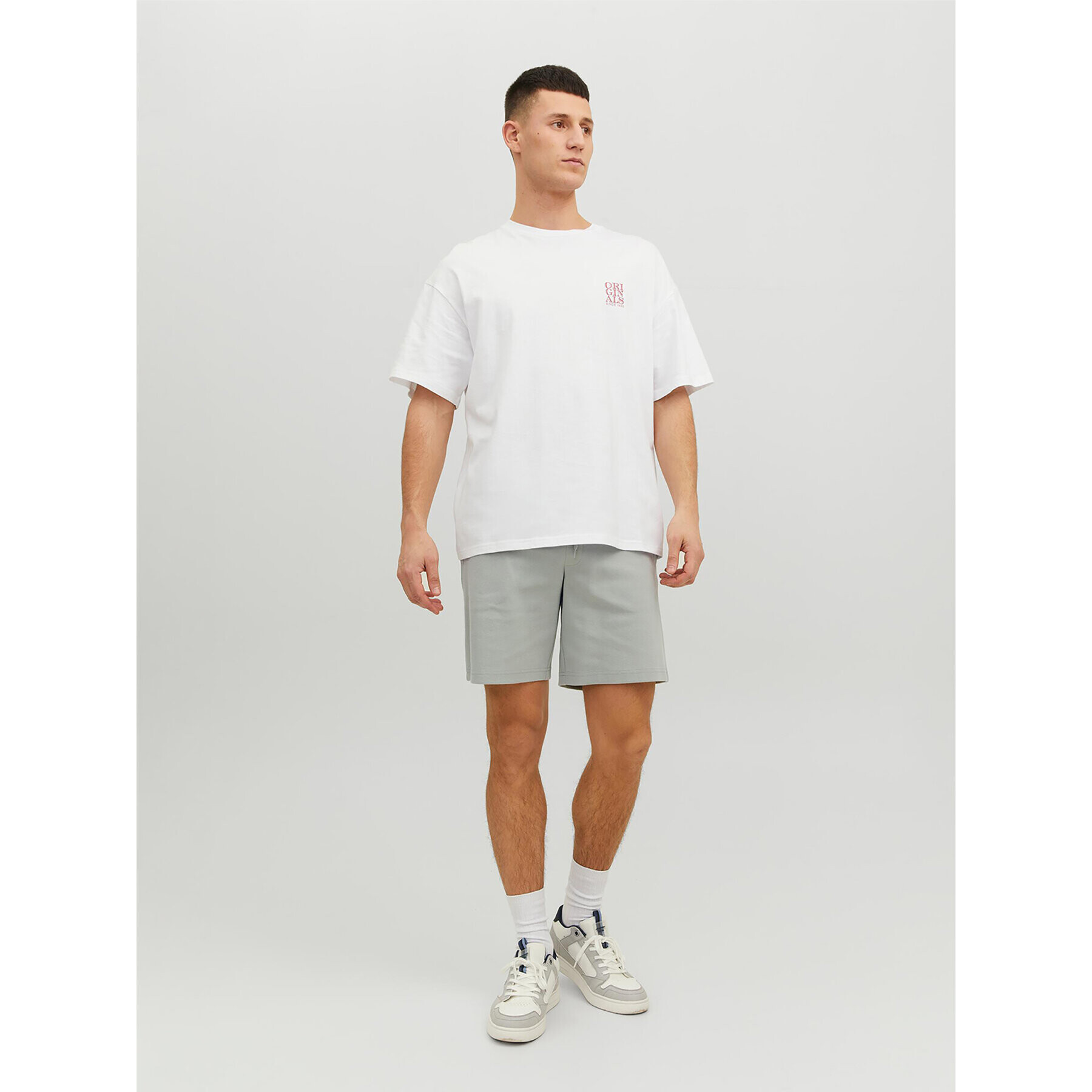 Jack&Jones Sportovní kraťasy New Basic 12224021 Zelená Regular Fit - Pepit.cz