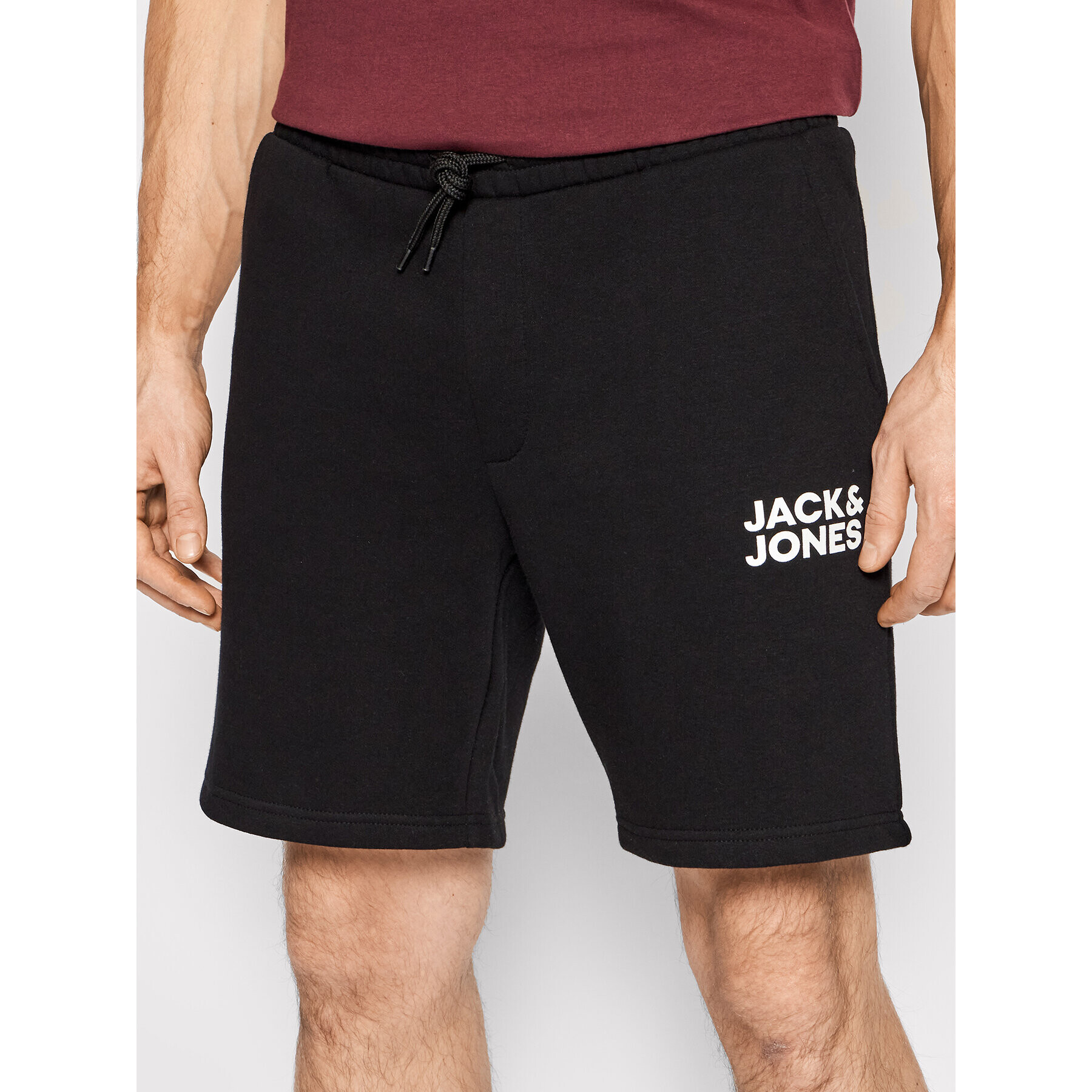 Jack&Jones Sportovní kraťasy New Soft 12186787 Černá Regular Fit - Pepit.cz