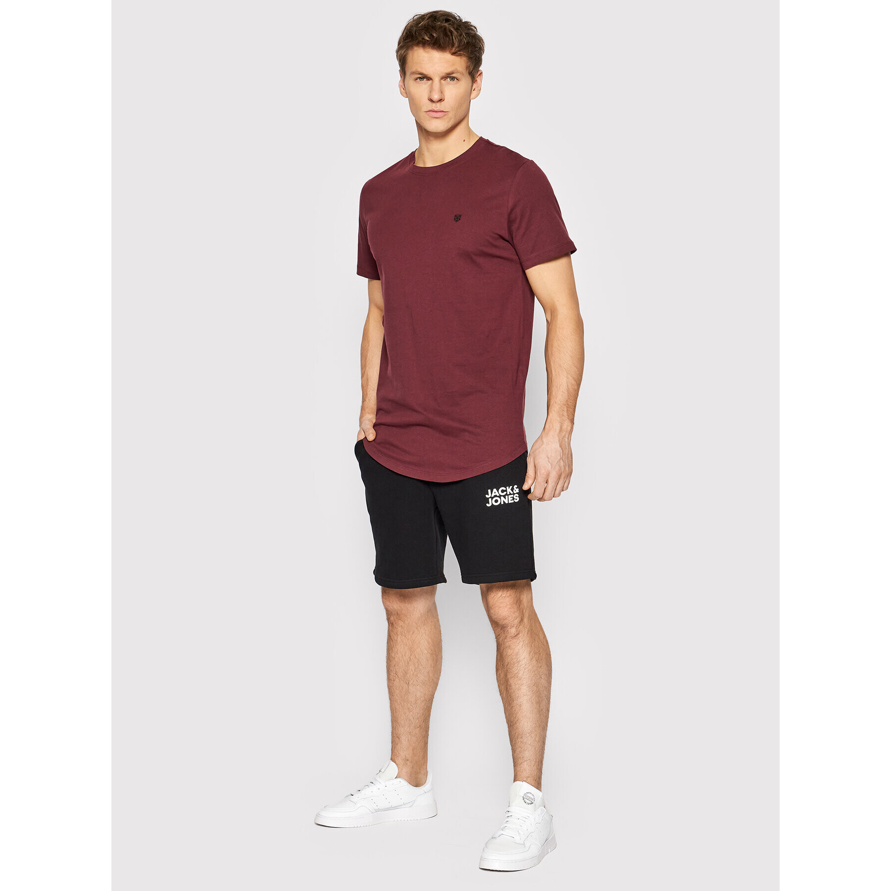 Jack&Jones Sportovní kraťasy New Soft 12186787 Černá Regular Fit - Pepit.cz