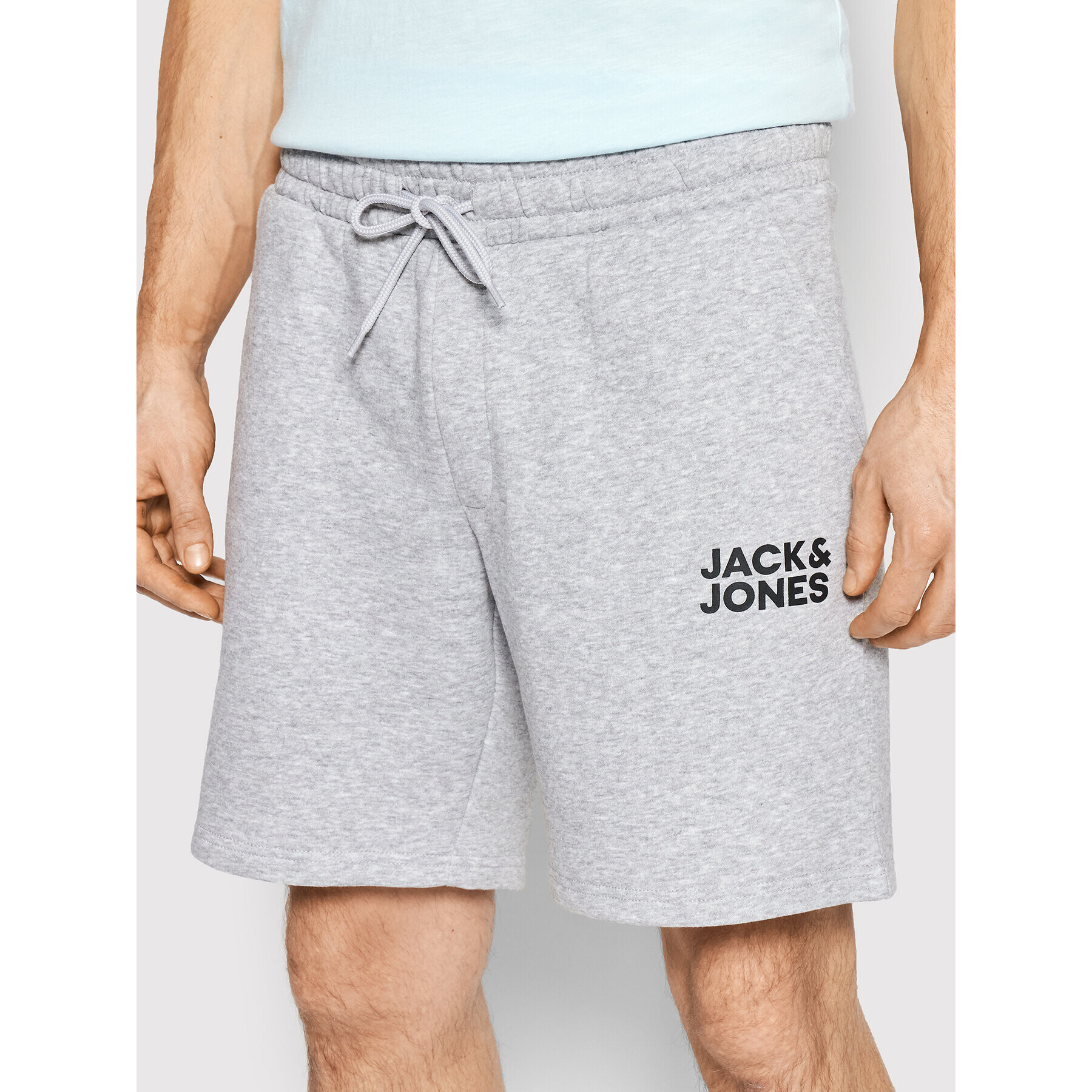 Jack&Jones Sportovní kraťasy New Soft 12186787 Šedá Regular Fit - Pepit.cz