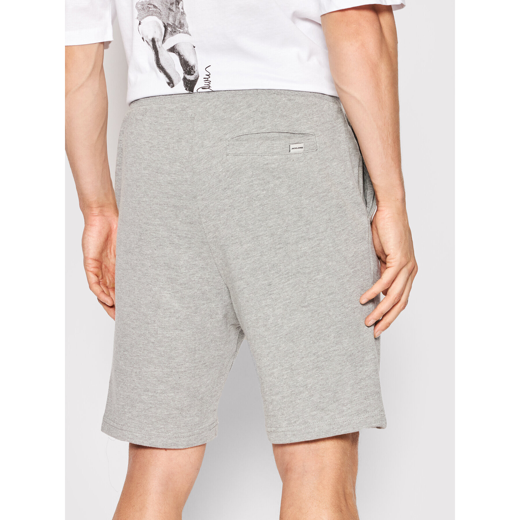 Jack&Jones Sportovní kraťasy Shark 12182595 Šedá Regular Fit - Pepit.cz