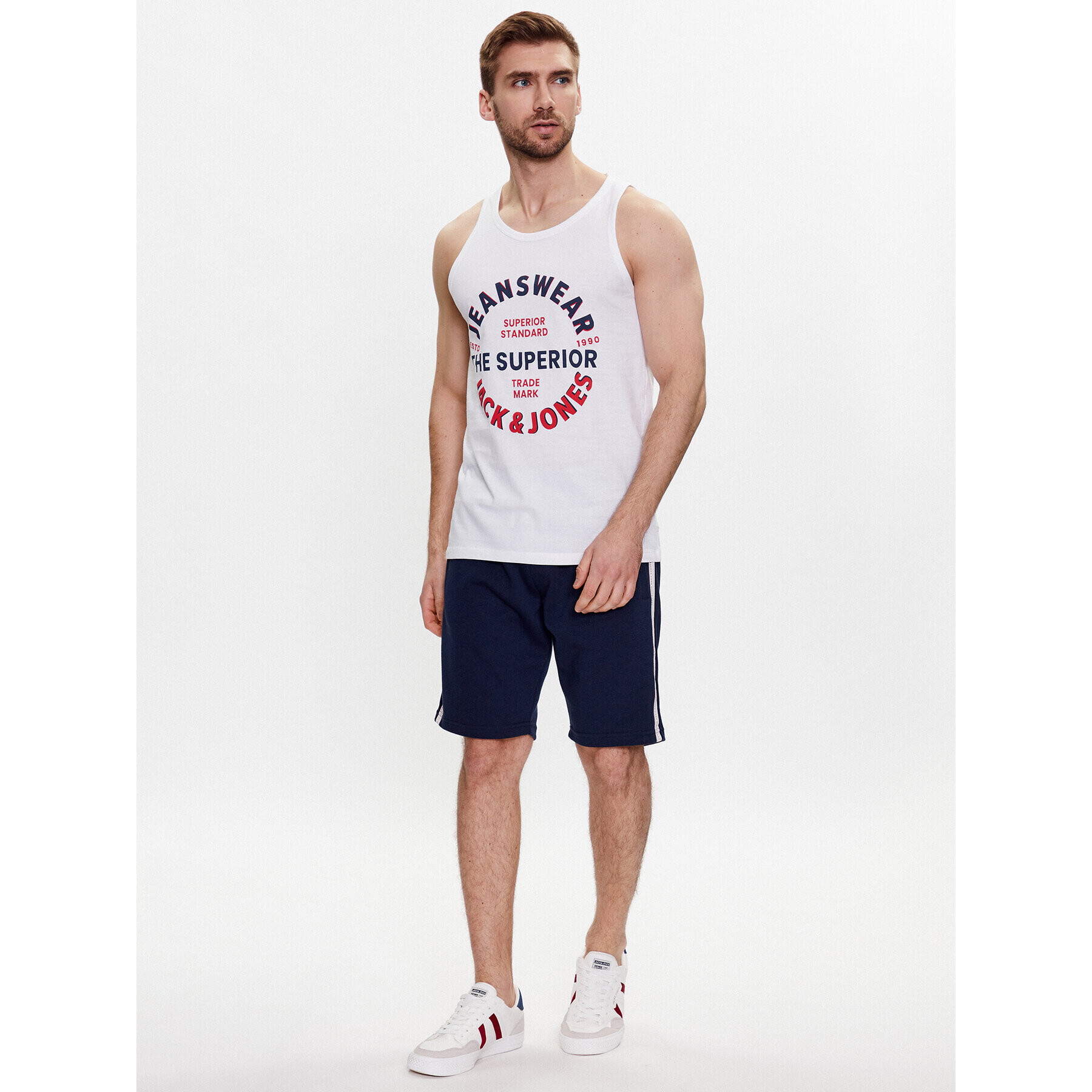 Jack&Jones Sportovní kraťasy Spirit 12235221 Tmavomodrá Regular Fit - Pepit.cz