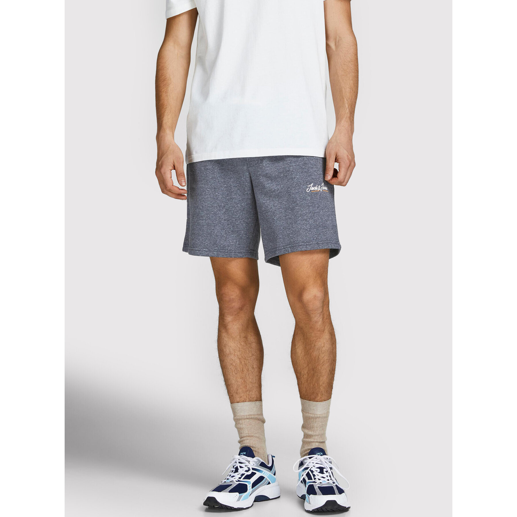 Jack&Jones Sportovní kraťasy Tons 12204637 Šedá Regular Fit - Pepit.cz