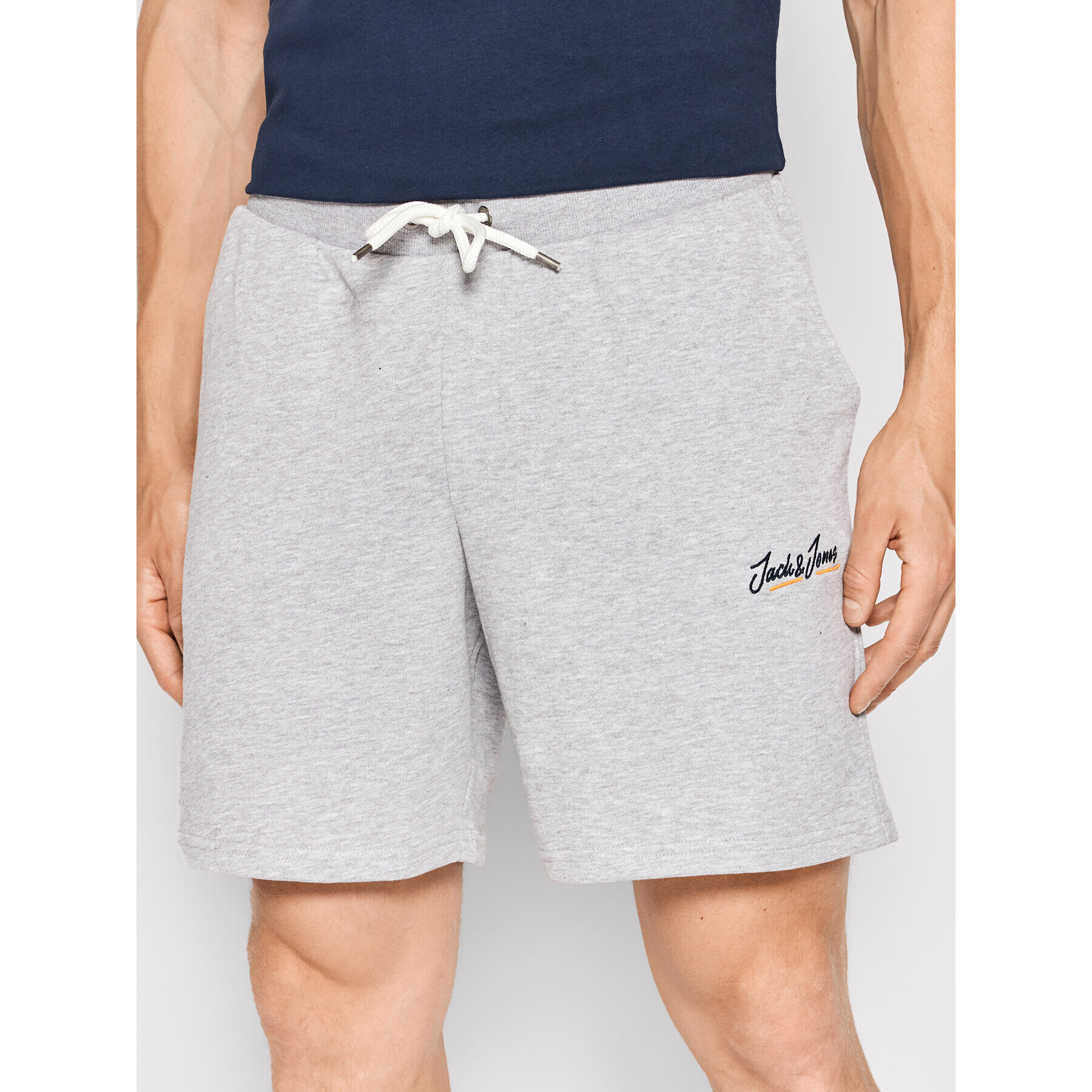 Jack&Jones Sportovní kraťasy Tons 12204637 Šedá Relaxed Fit - Pepit.cz