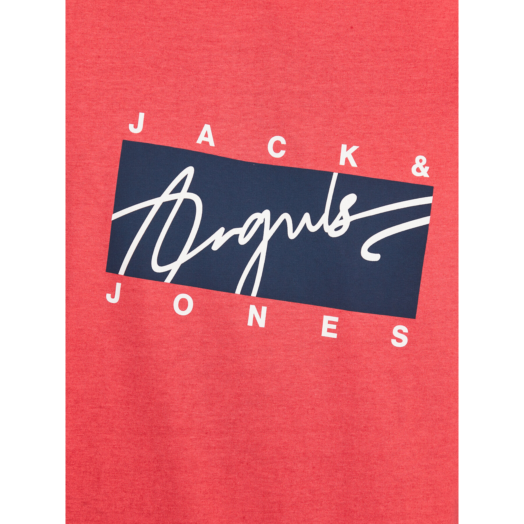 Jack&Jones T-Shirt Joshua 12228254 Červená Standard Fit - Pepit.cz