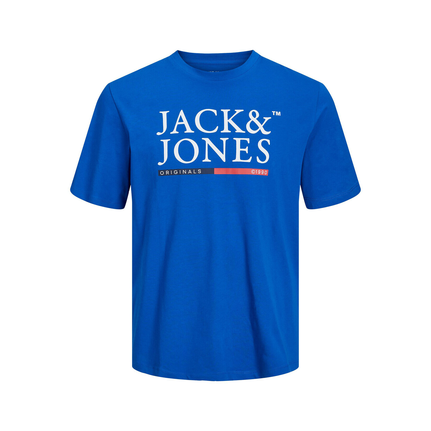 Jack&Jones T-Shirt 12228542 Modrá Standard Fit - Pepit.cz