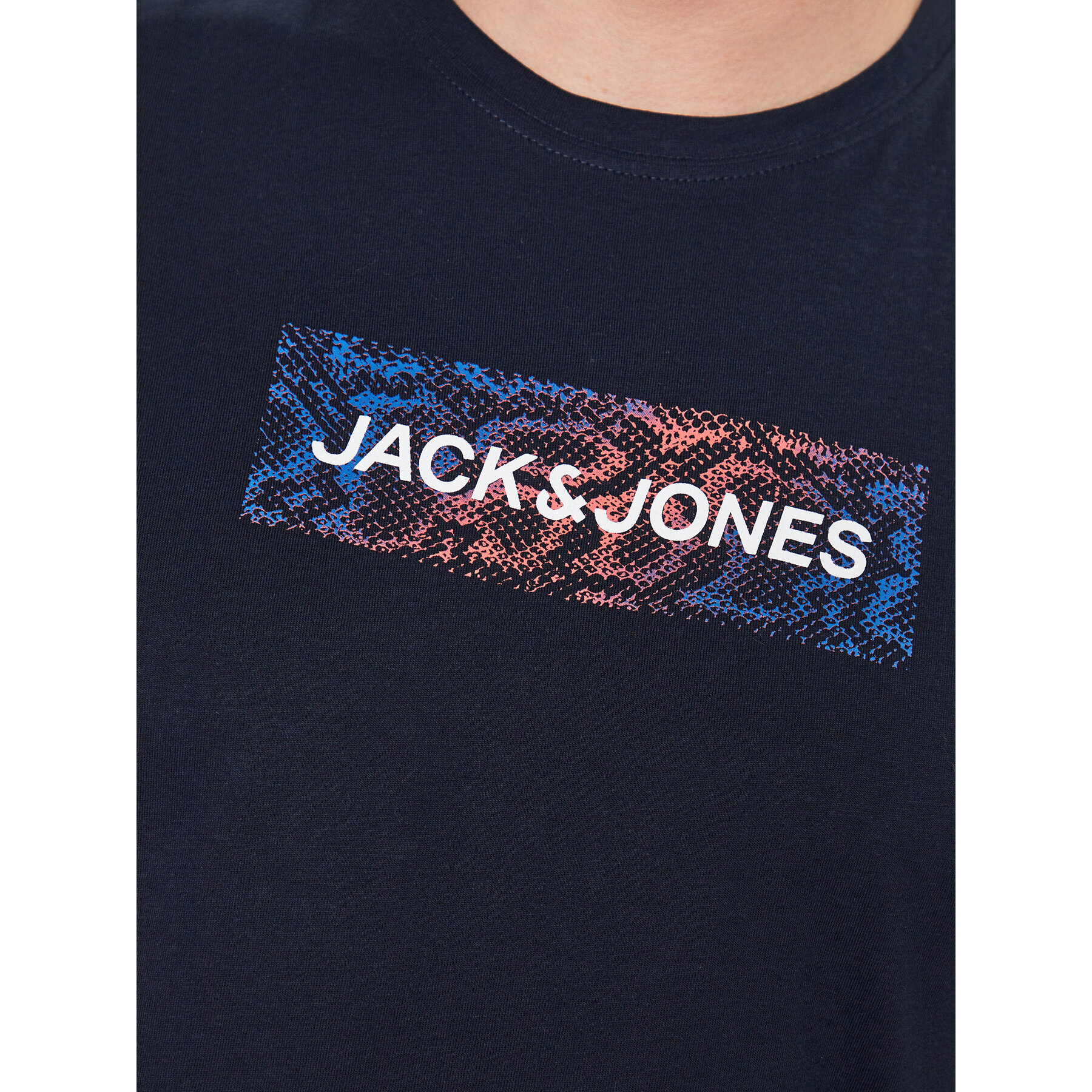 Jack&Jones T-Shirt Navigator 12229758 Tmavomodrá Standard Fit - Pepit.cz