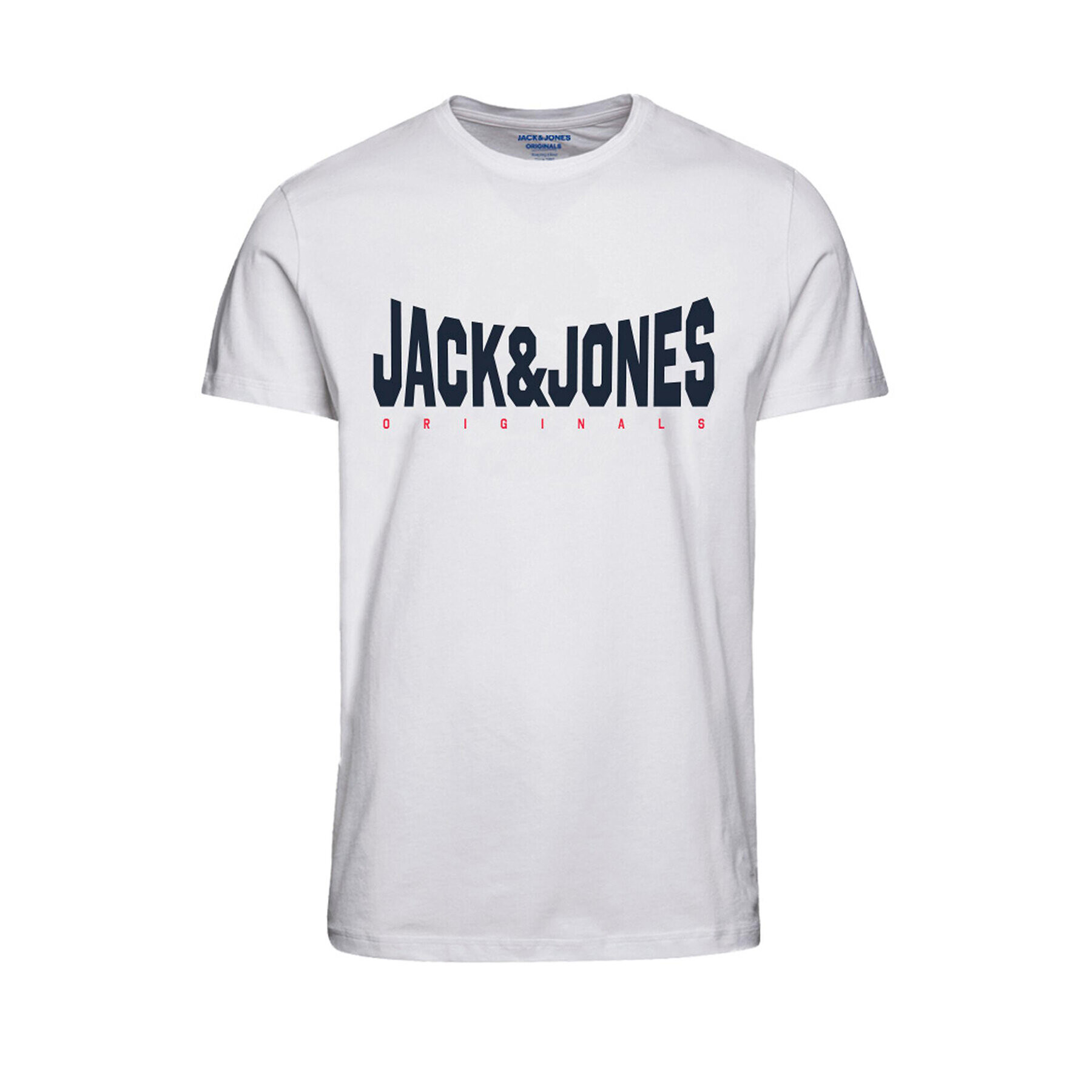 Jack&Jones T-Shirt Marque 12232652 Bílá Standard Fit - Pepit.cz