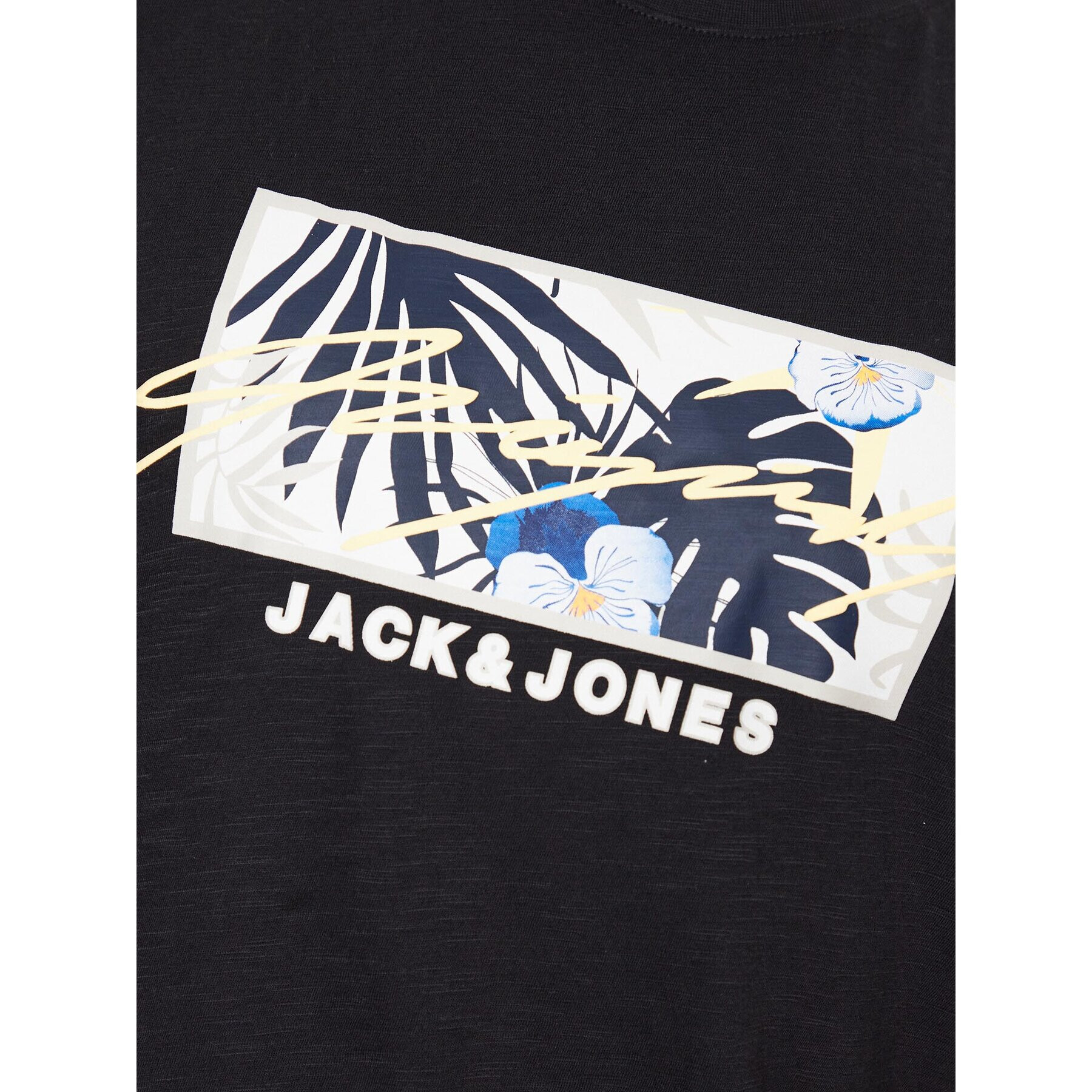 Jack&Jones T-Shirt Tulum 12234807 Černá Standard Fit - Pepit.cz