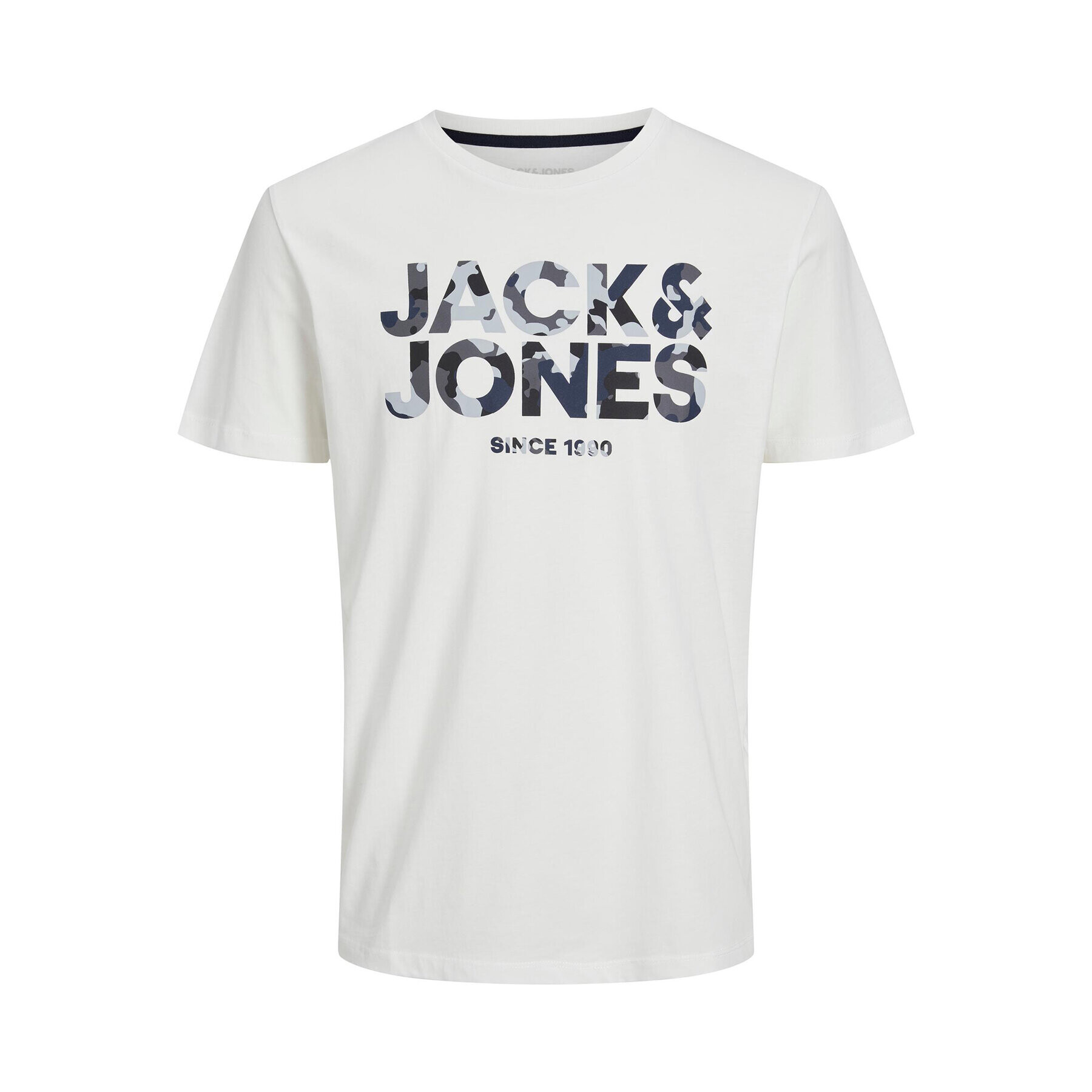 Jack&Jones T-Shirt 12235189 Bílá Regular Fit - Pepit.cz