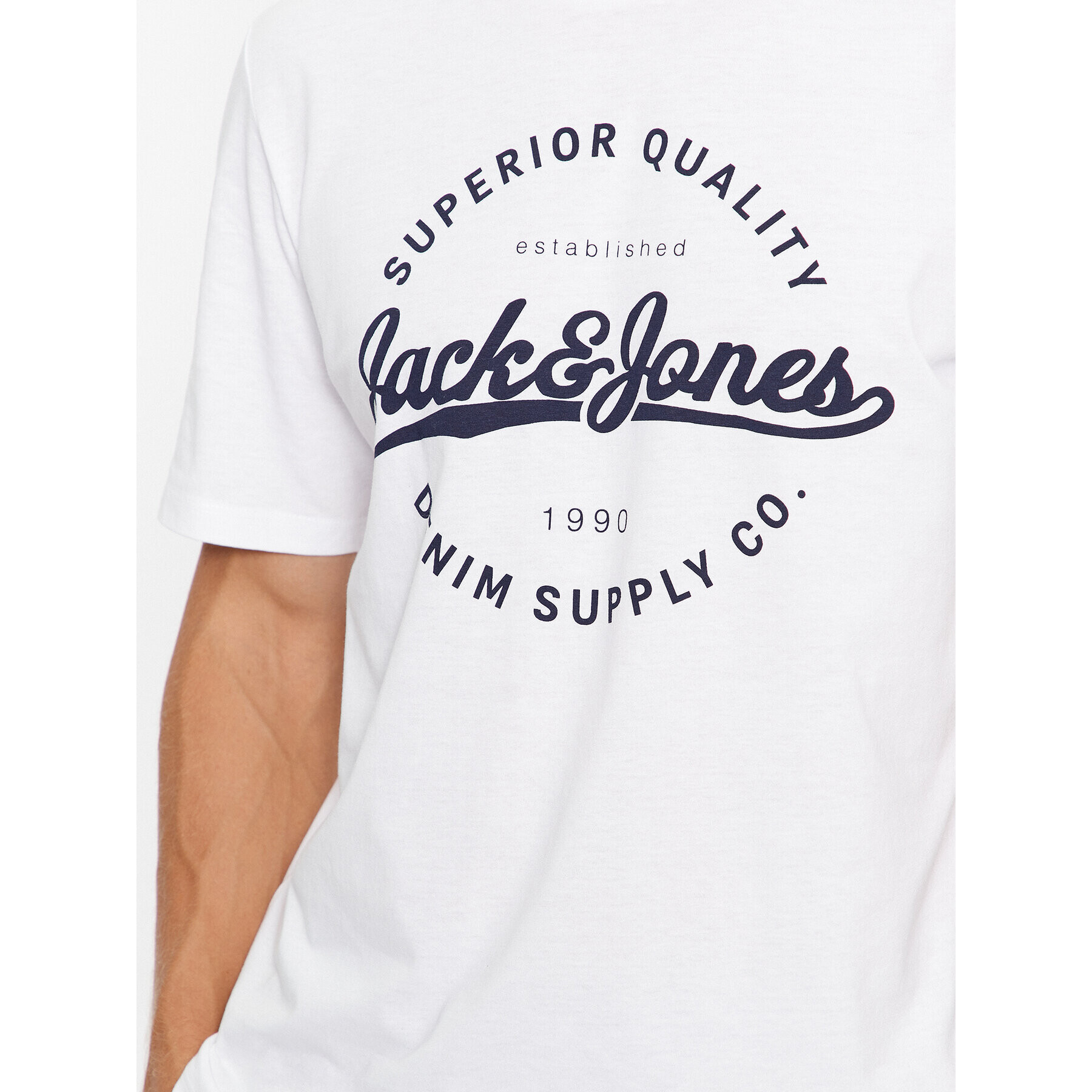 Jack&Jones T-Shirt 12236150 Bílá Regular Fit - Pepit.cz