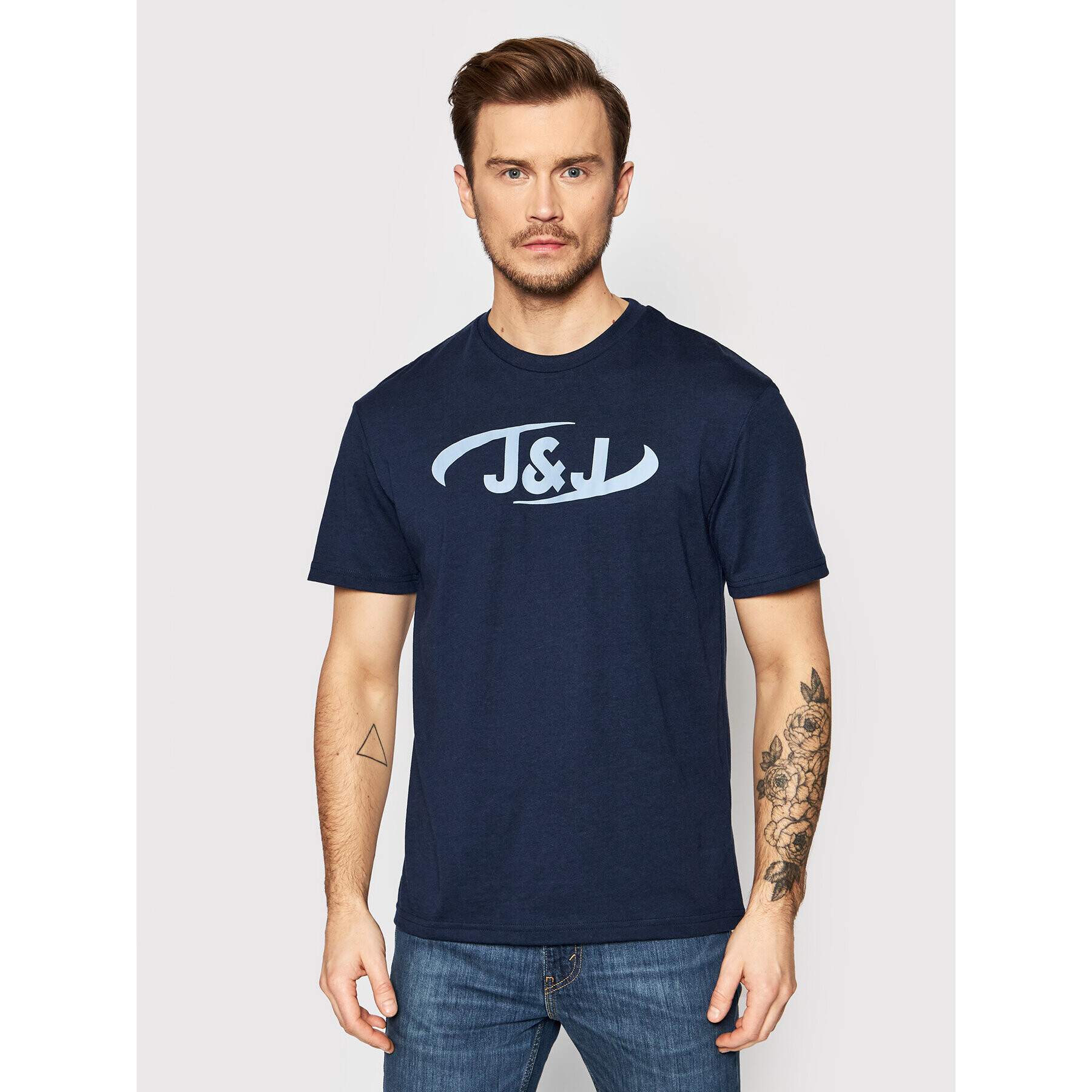 Jack&Jones T-Shirt Air 12205220 Tmavomodrá Relaxed Fit - Pepit.cz