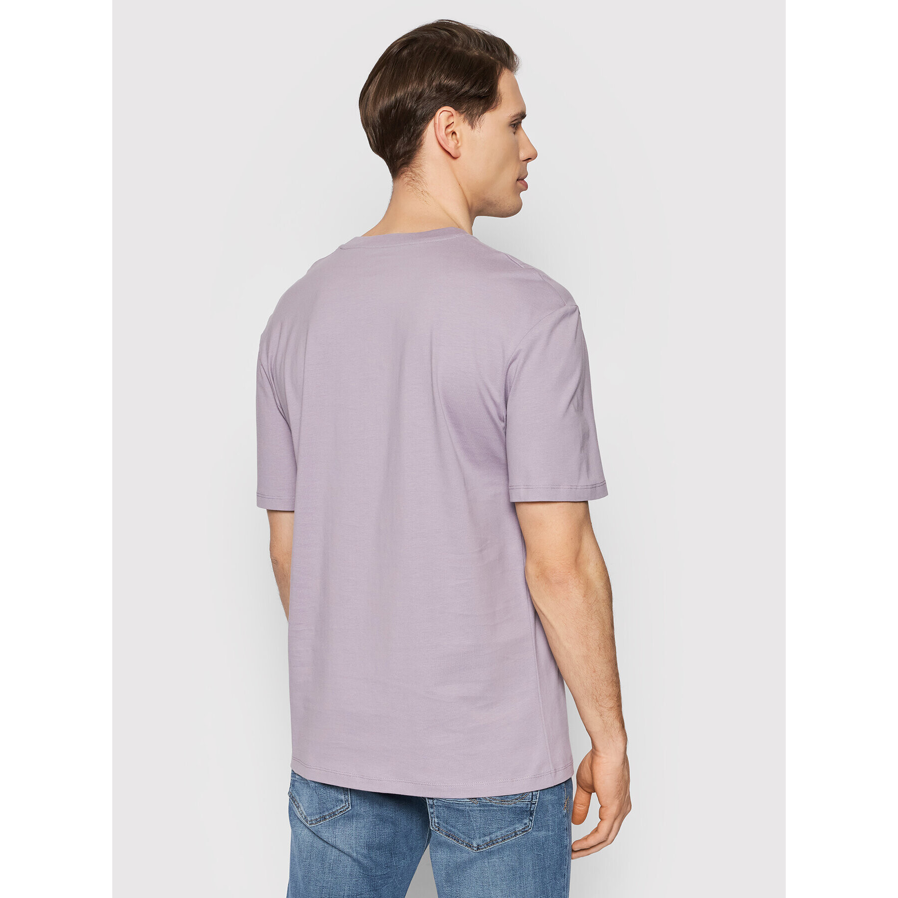 Jack&Jones T-Shirt Artists 12198391 Fialová Relaxed Fit - Pepit.cz