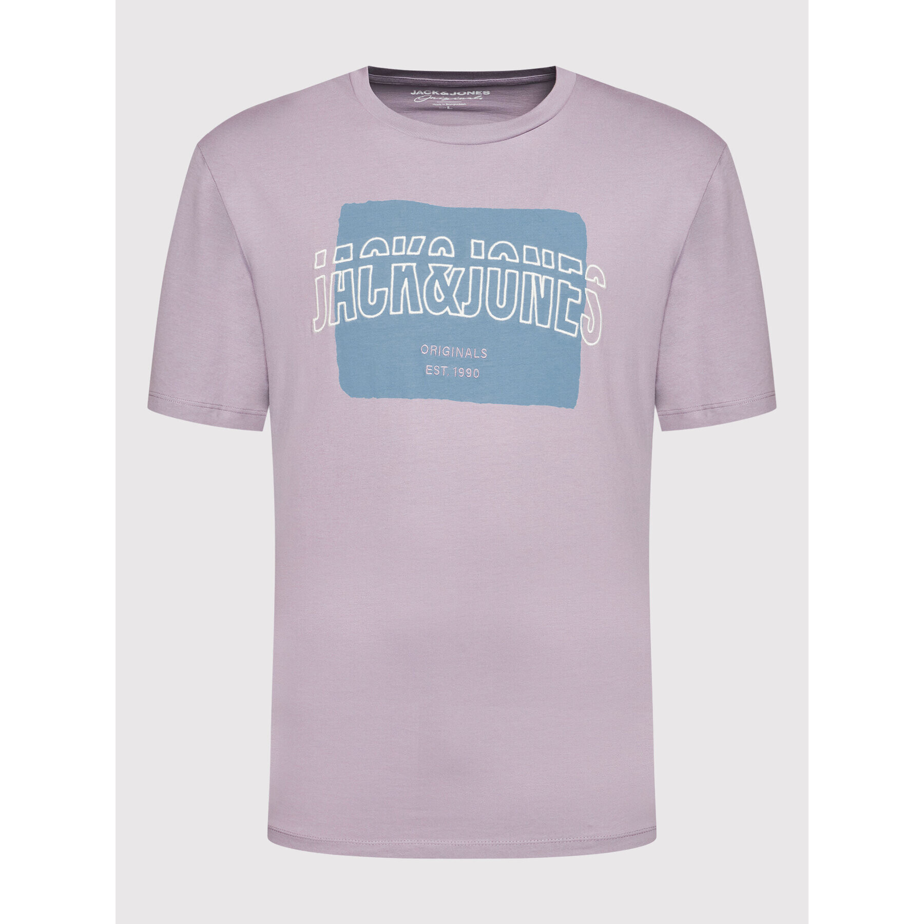 Jack&Jones T-Shirt Artists 12198391 Fialová Relaxed Fit - Pepit.cz