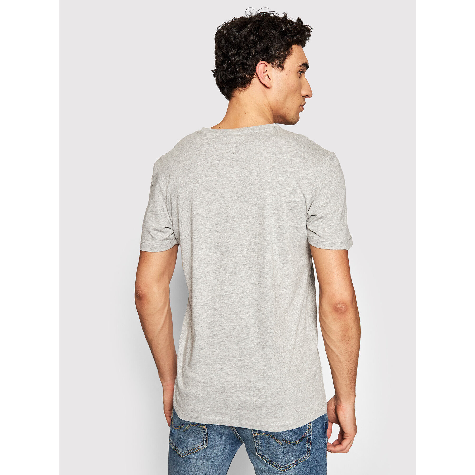 Jack&Jones T-Shirt Azure 12189032 Šedá Regular Fit - Pepit.cz