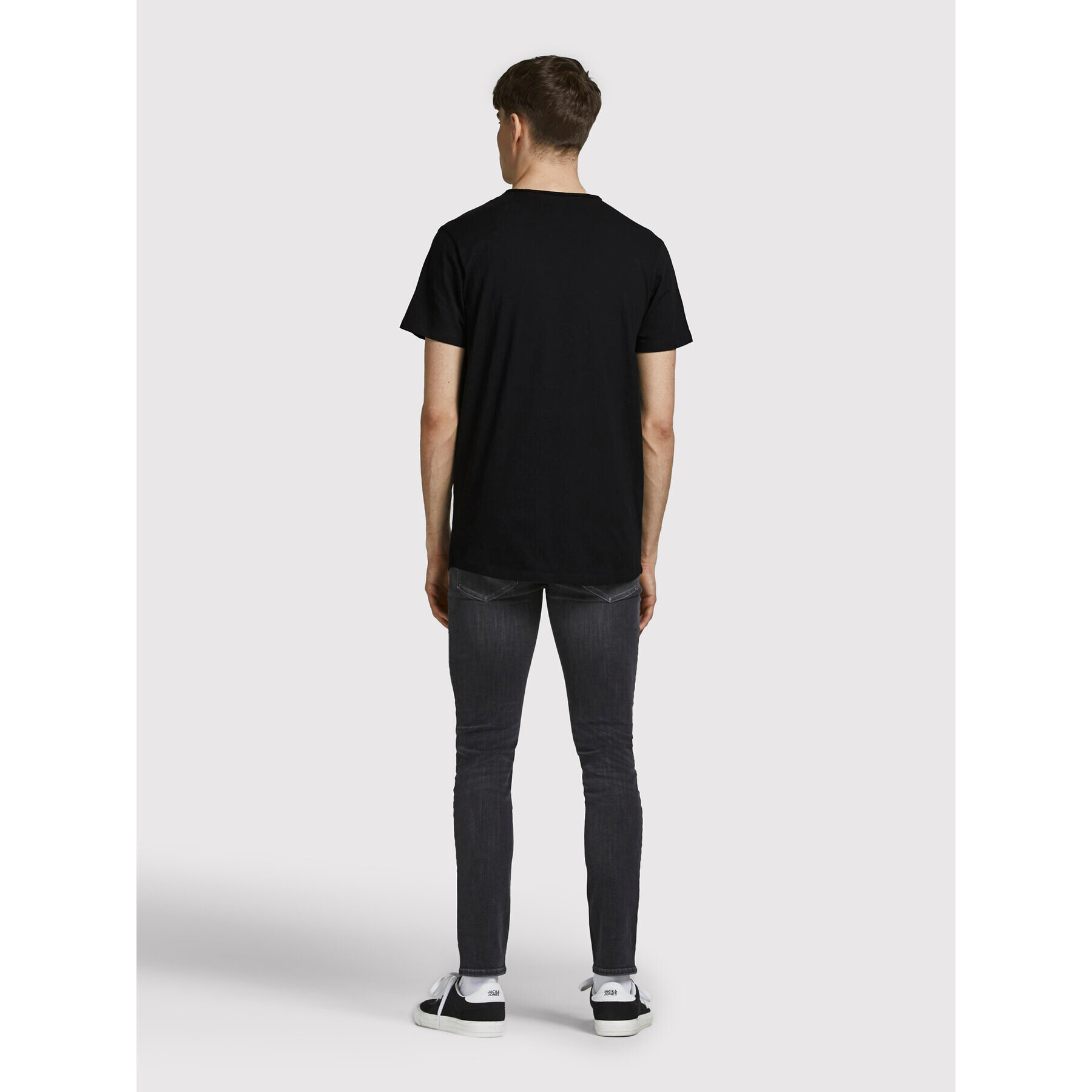 Jack&Jones T-Shirt Basher 12182498 Černá Regular Fit - Pepit.cz