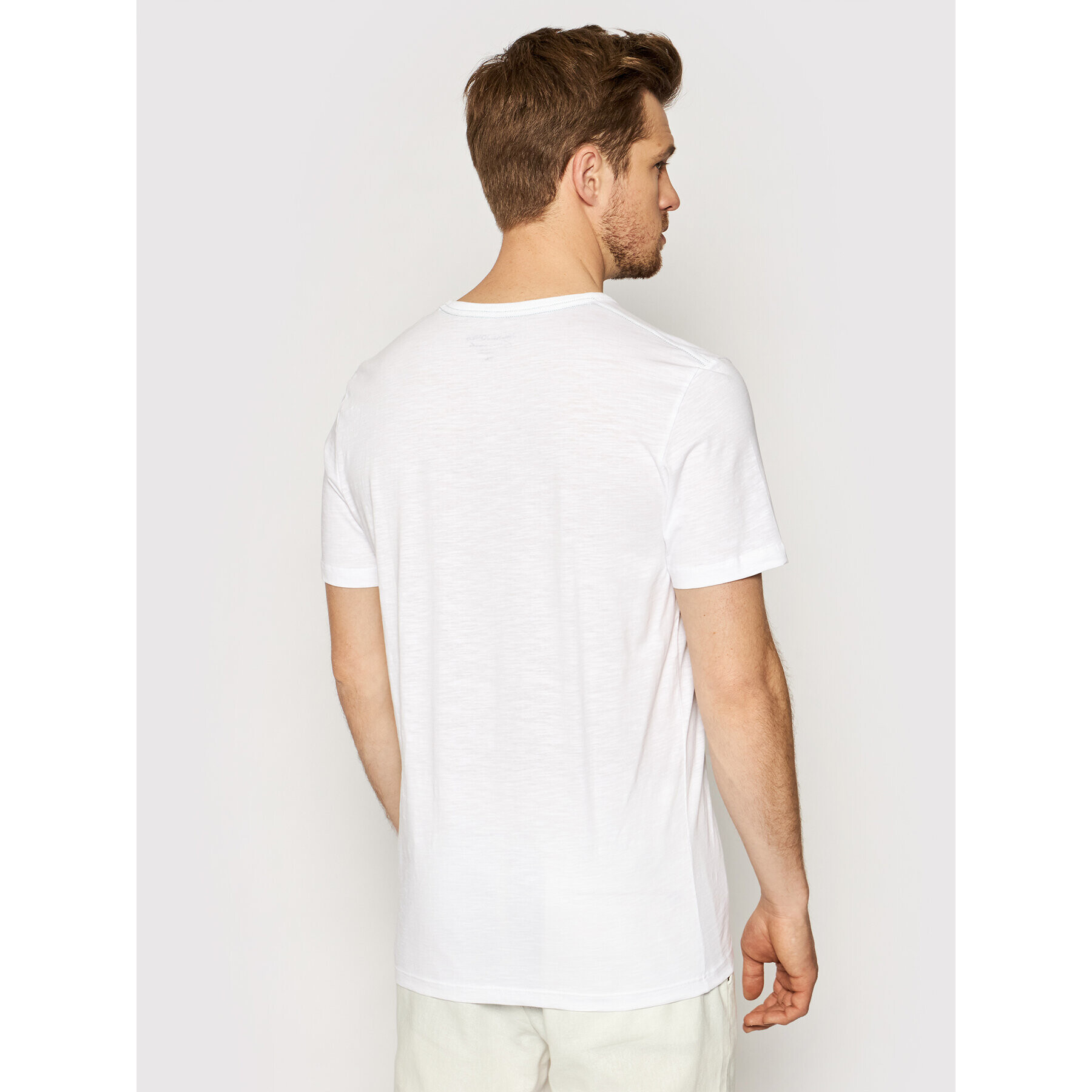 Jack&Jones T-Shirt Beachs 12191168 Bílá Regular Fit - Pepit.cz