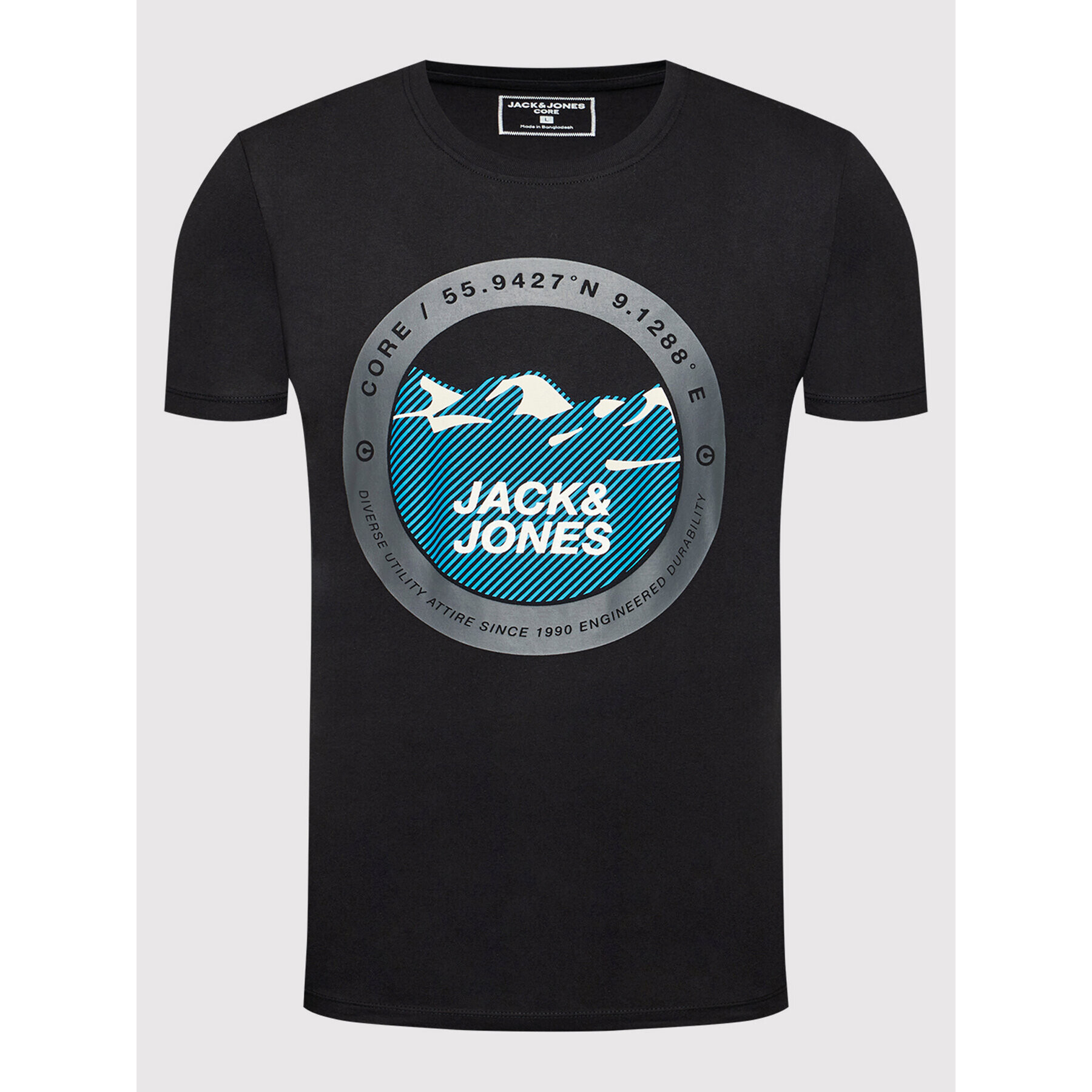 Jack&Jones T-Shirt Bilo 12192890 Černá Regular Fit - Pepit.cz