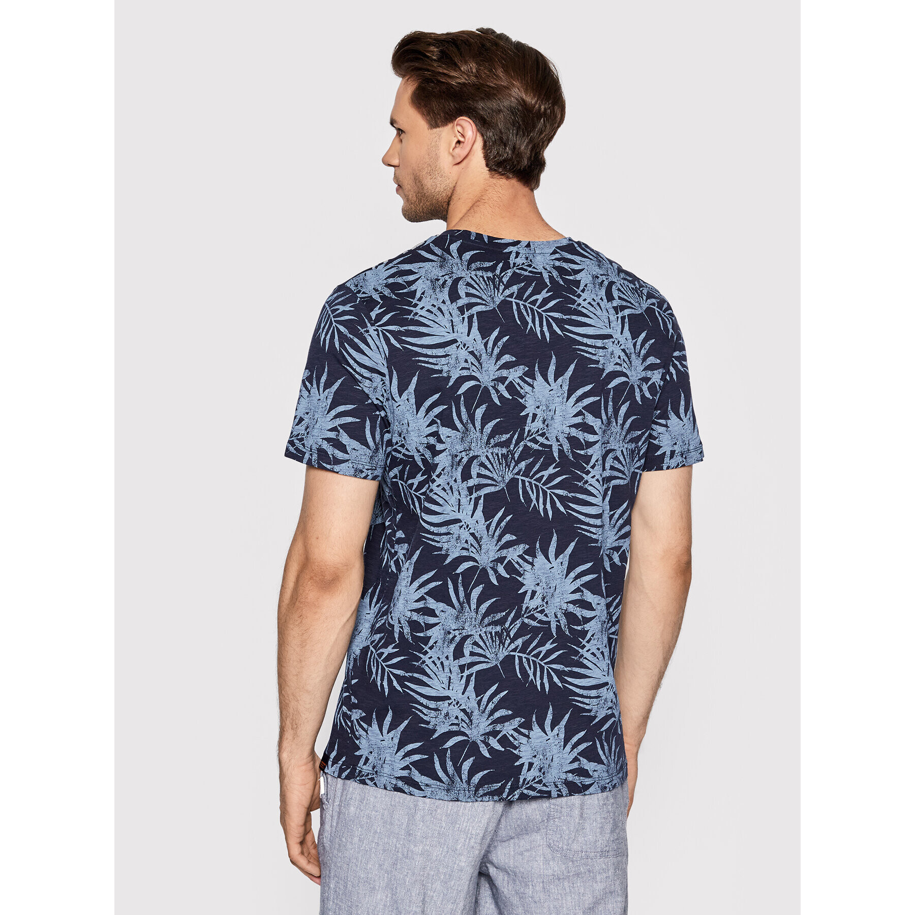 Jack&Jones T-Shirt Bloomer 12205772 Tmavomodrá Regular Fit - Pepit.cz