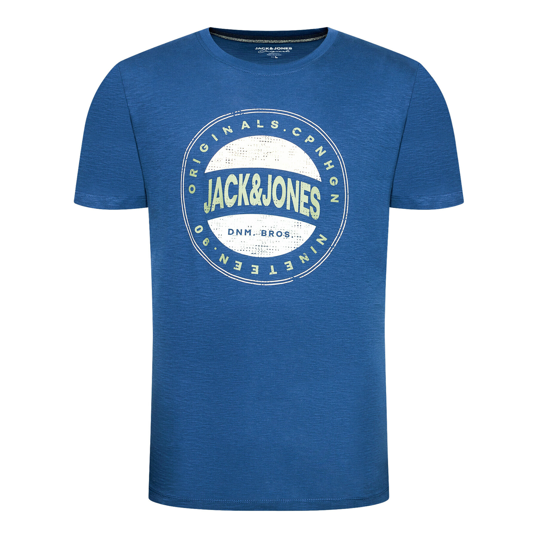 Jack&Jones T-Shirt Christensen 12185392 Tmavomodrá Regular Fit - Pepit.cz