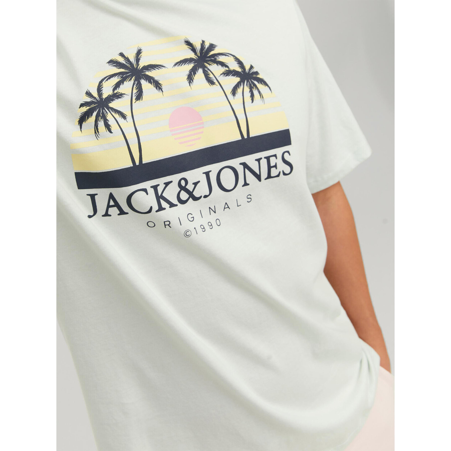 Jack&Jones T-Shirt Cody 12235154 Zelená Standard Fit - Pepit.cz