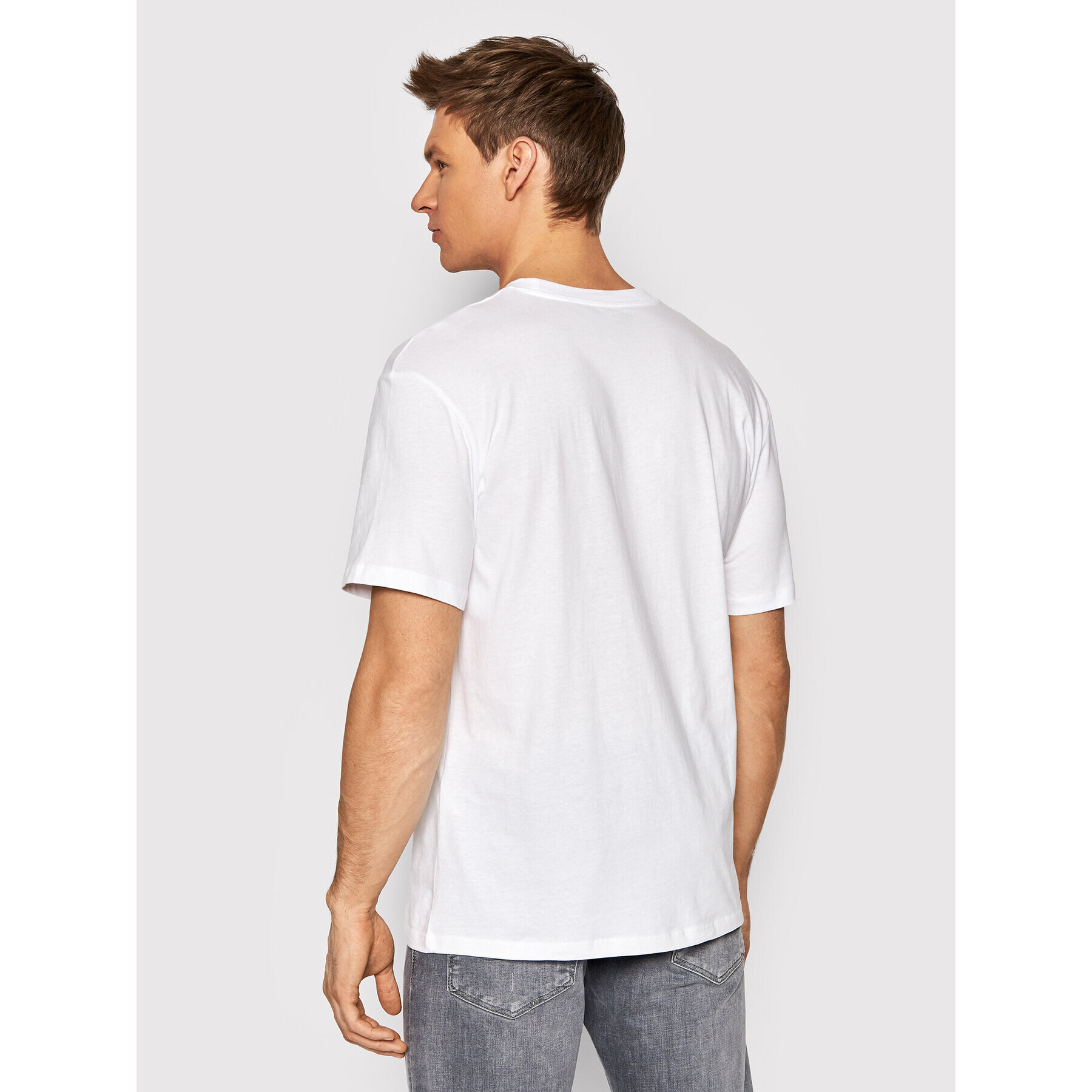 Jack&Jones T-Shirt Copenhagen 12176780 Bílá Relaxed Fit - Pepit.cz