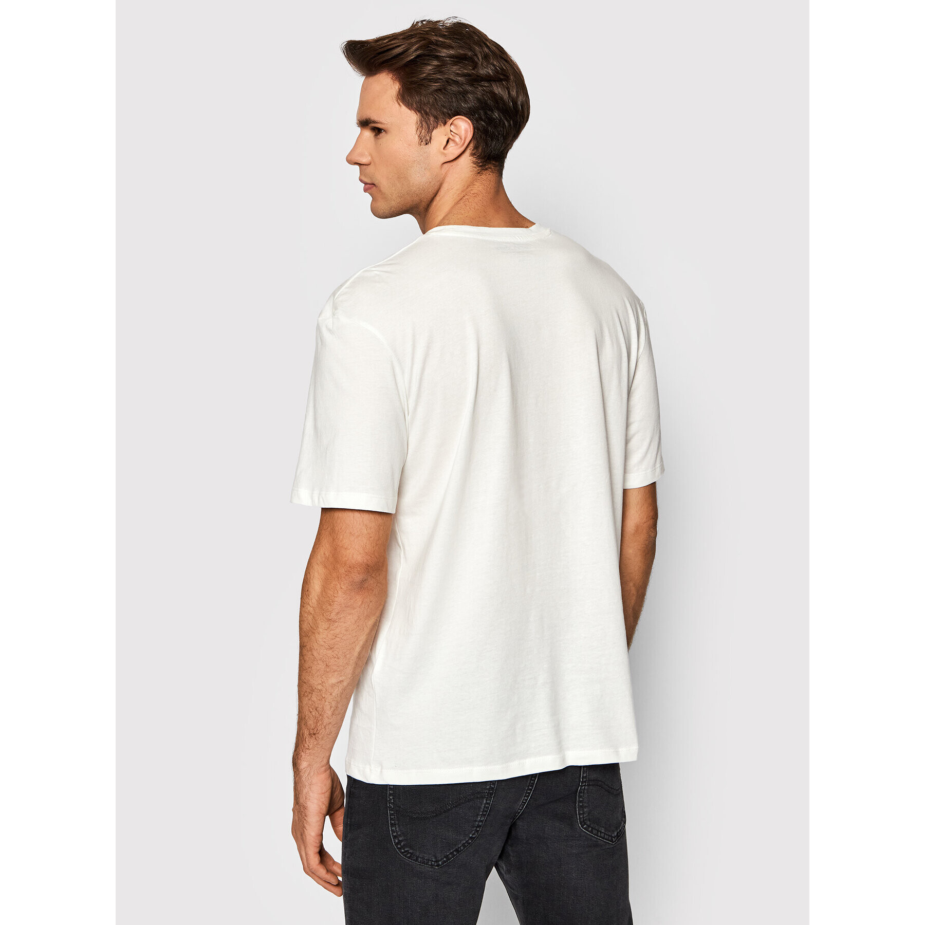 Jack&Jones T-Shirt Distorbia 12198054 Bílá Relaxed Fit - Pepit.cz