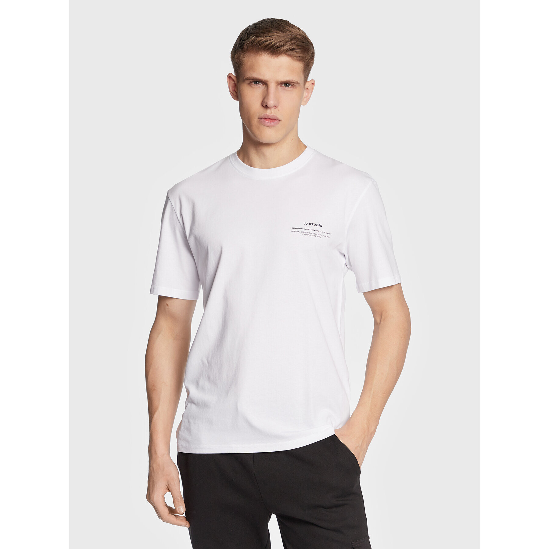 Jack&Jones T-Shirt Felix 12224600 Bílá Regular Fit - Pepit.cz