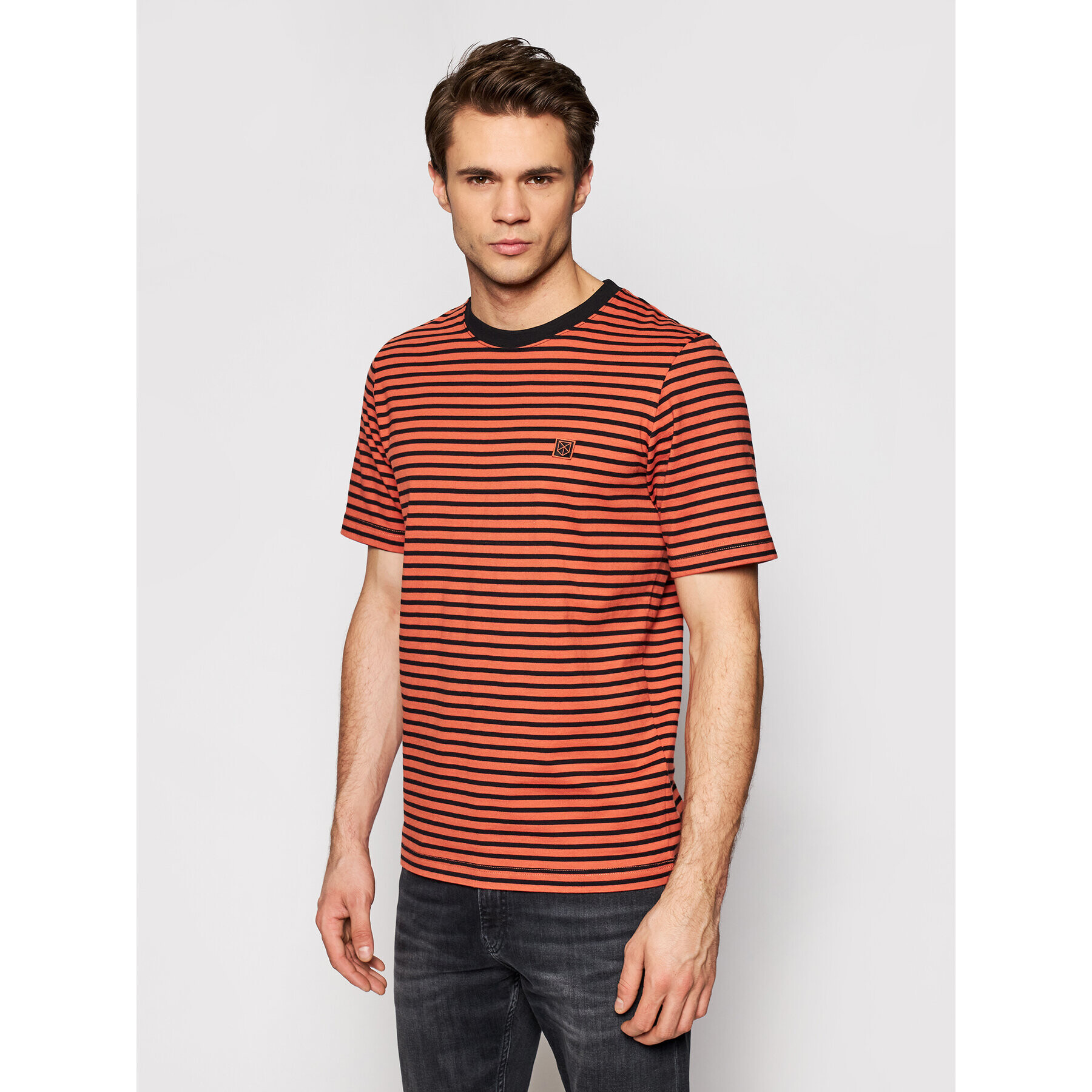 Jack&Jones T-Shirt Jprblastudio 12188043 Oranžová Regular Fit - Pepit.cz